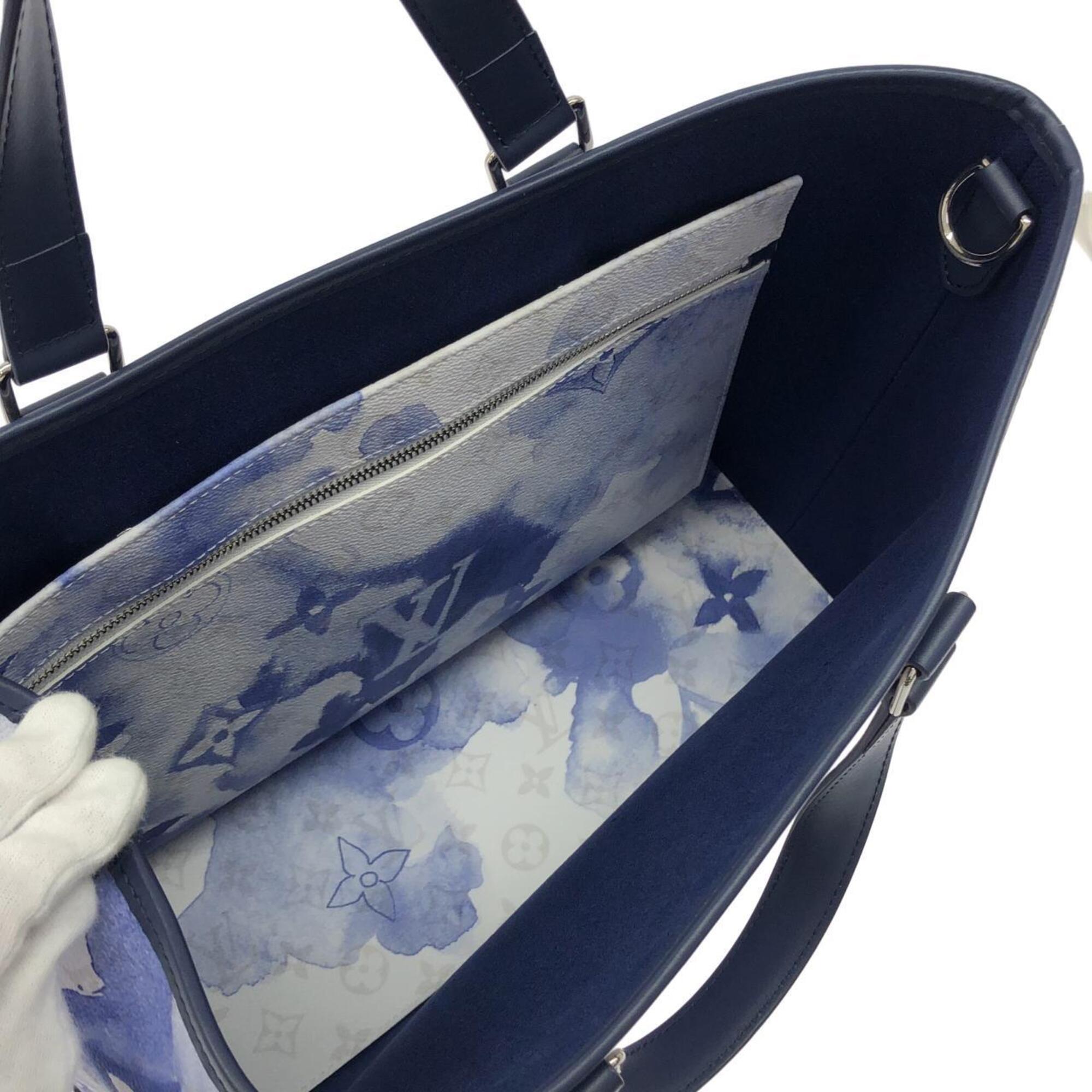 Louis Vuitton Monogram Watercolor Blue Coated Canvas Handbag (Pre-Owned)