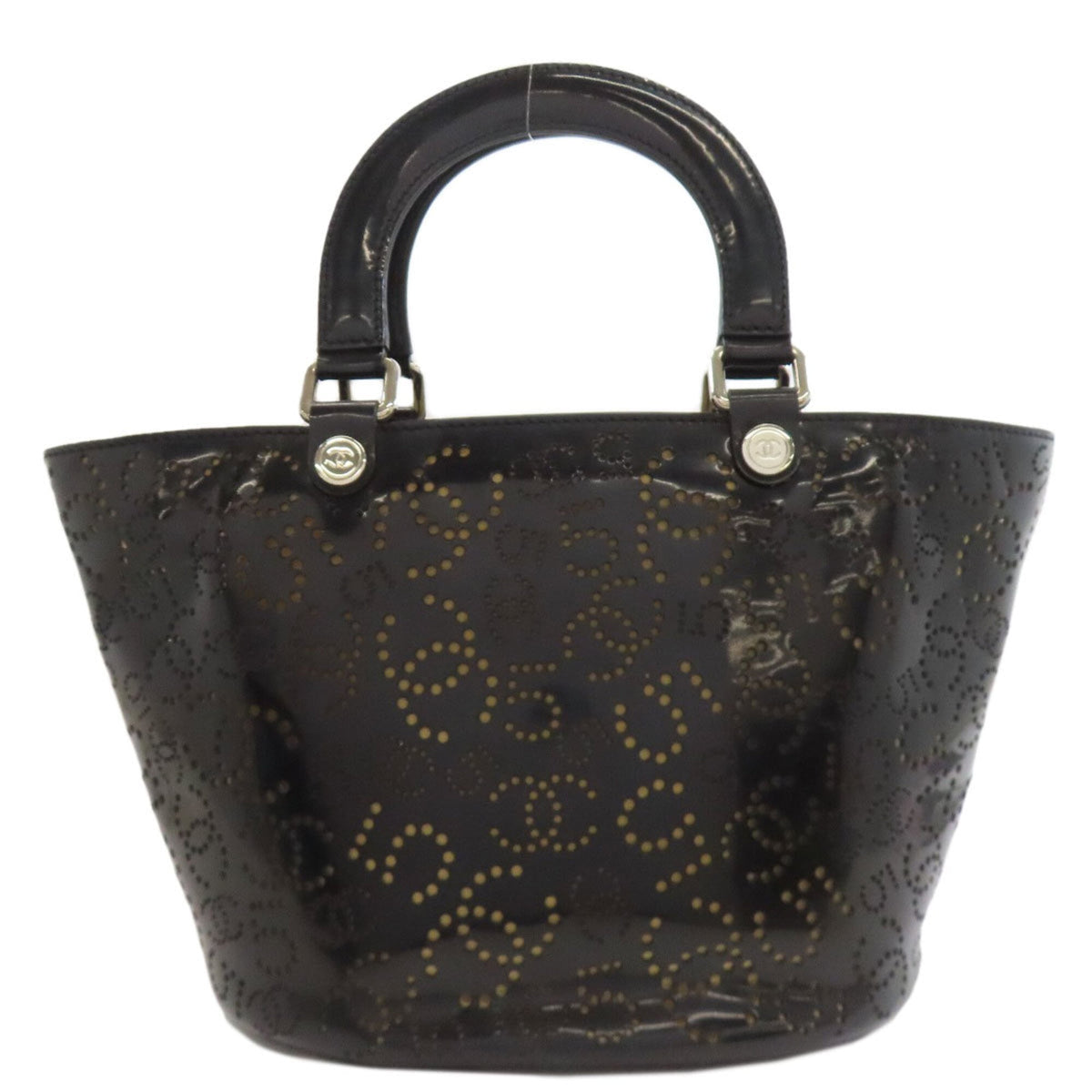 Chanel Black Leather Handbag (Pre-Owned)