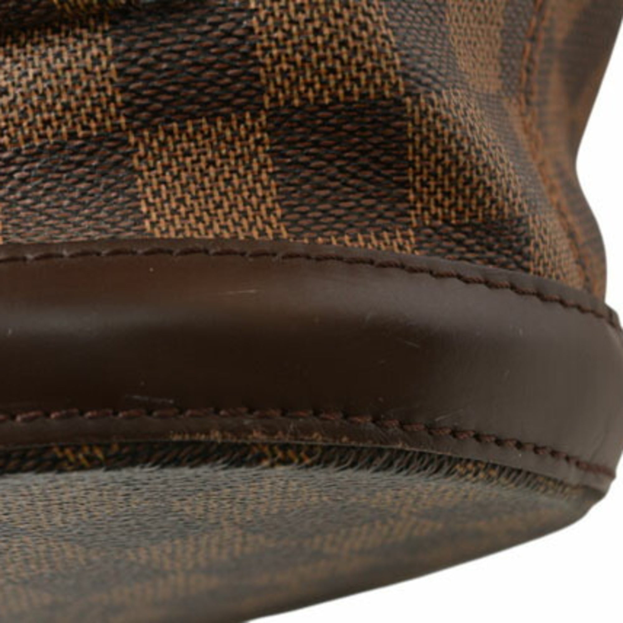 Louis Vuitton Damier Canvas Ebene Damier Canvas Shoulder Bag Tote Bag (Pre-Owned)