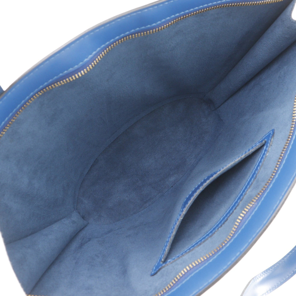 Louis Vuitton Toledo Blue Epi Leather Handbag (Pre-Owned)