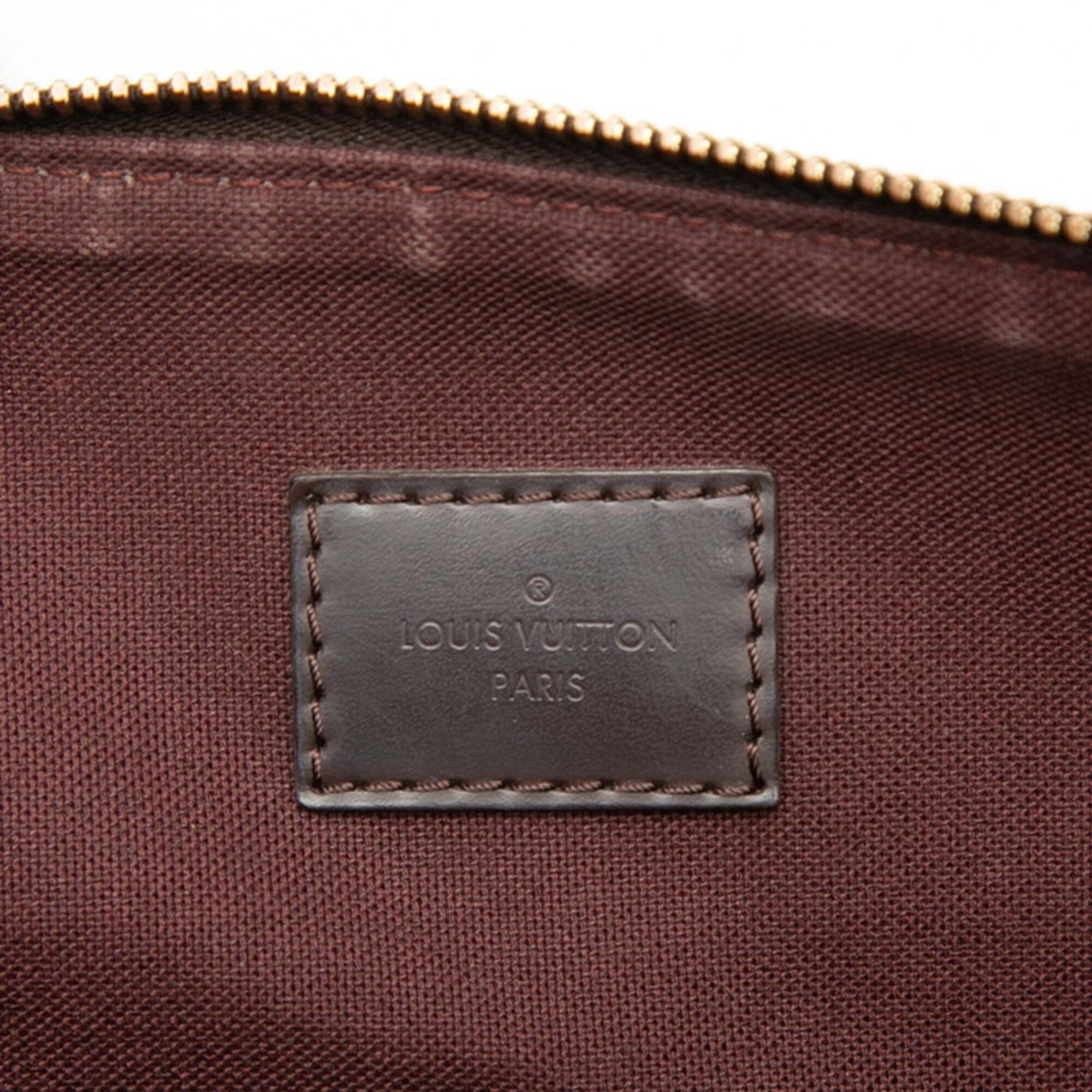 Louis Vuitton Brown Pvc Leather Shoulder Bag Tote Bag (Pre-Owned)