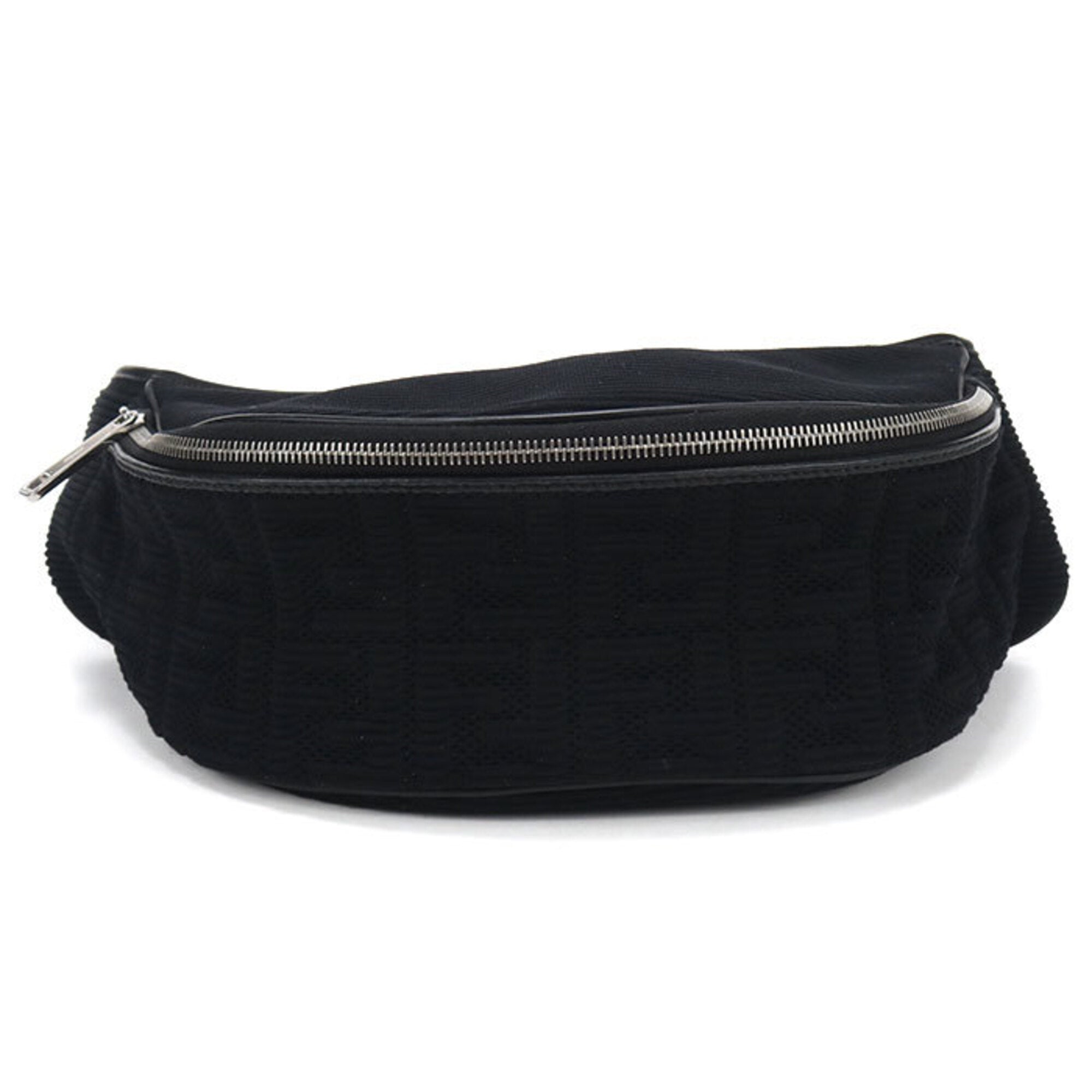 Fendi Black Jacquard Sling Bag (Pre-Owned)