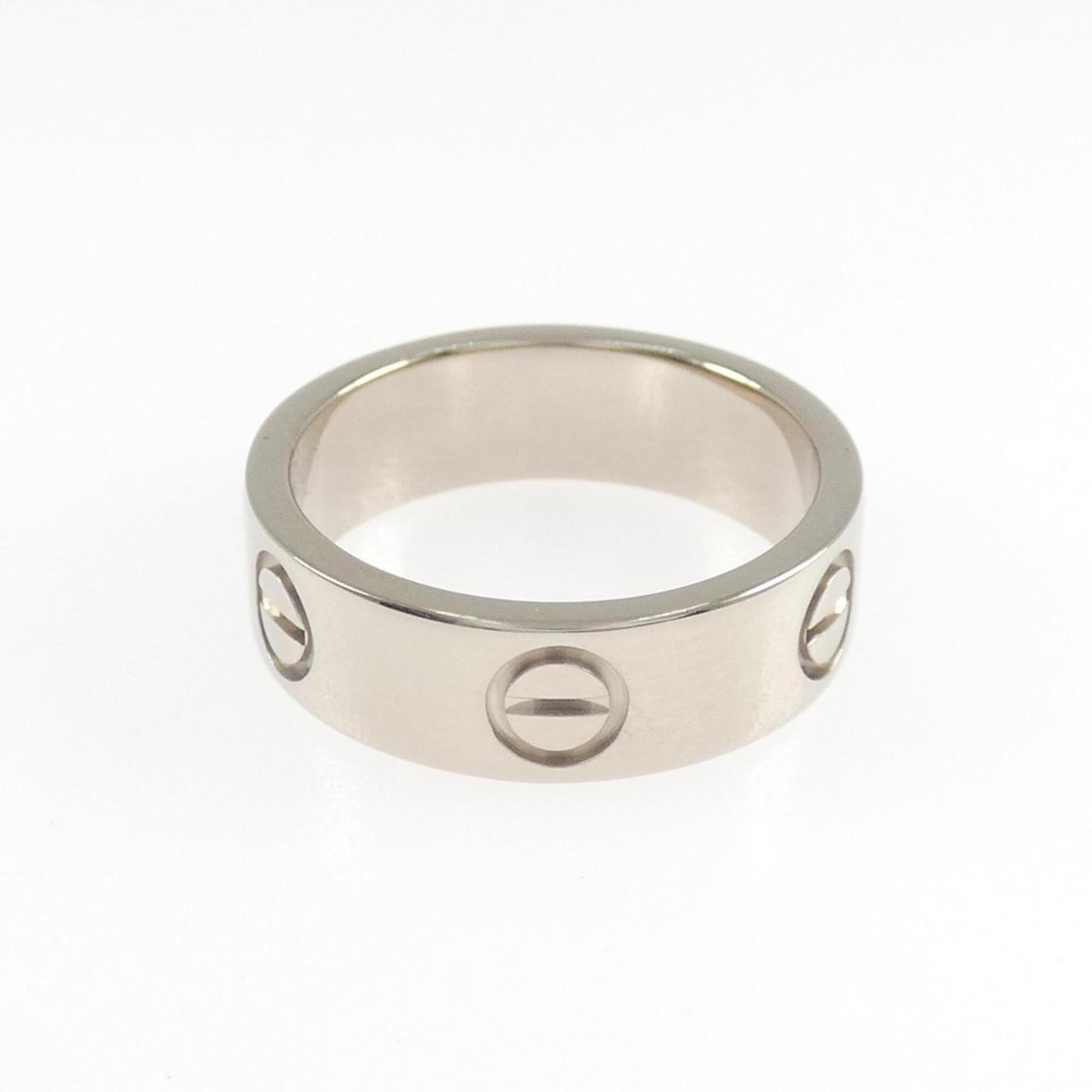 Cartier White Gold White Gold (18K) Band Ring (Pre-Owned)