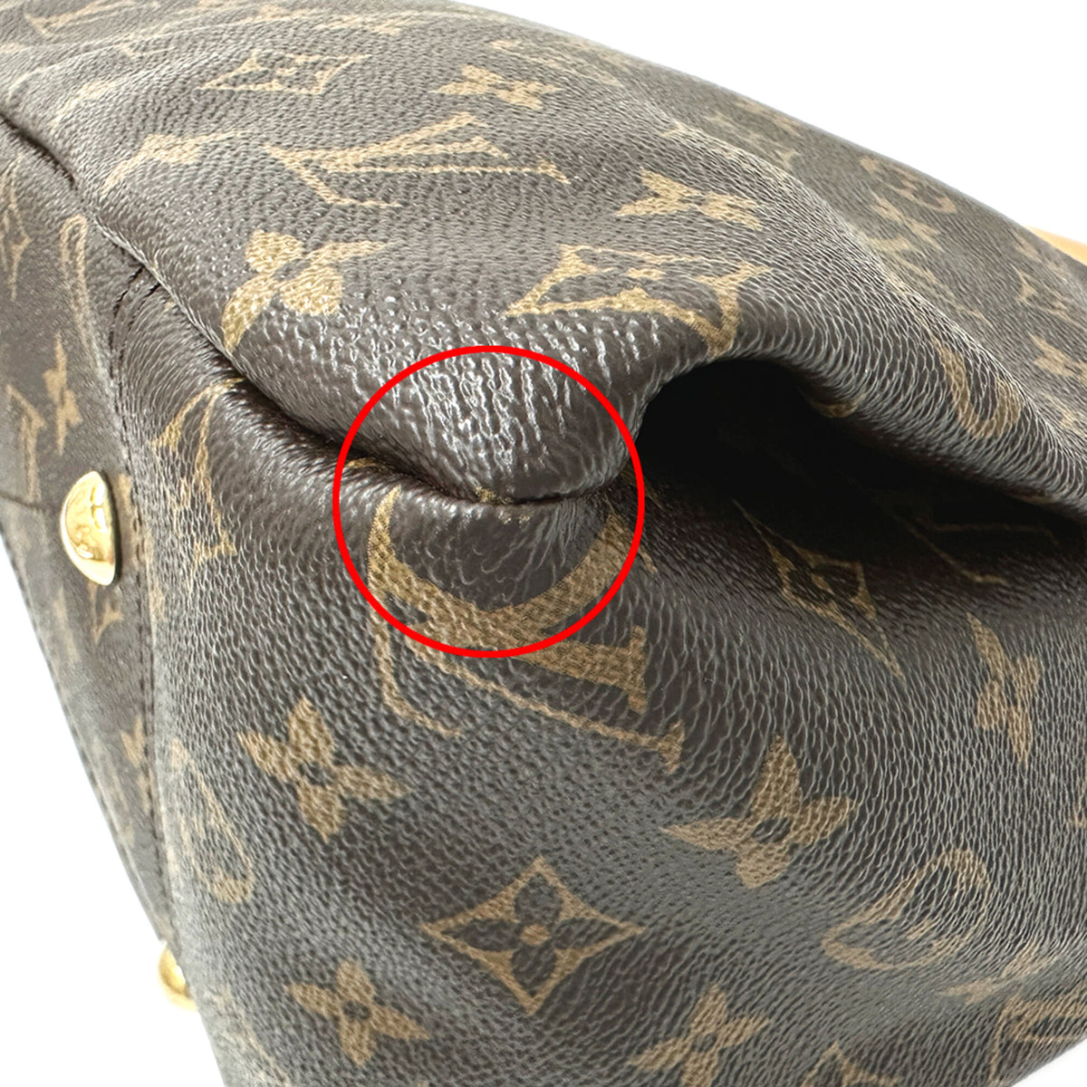Louis Vuitton Brown Monogram Canvas Handbag Shoulder Bag (Pre-Owned)