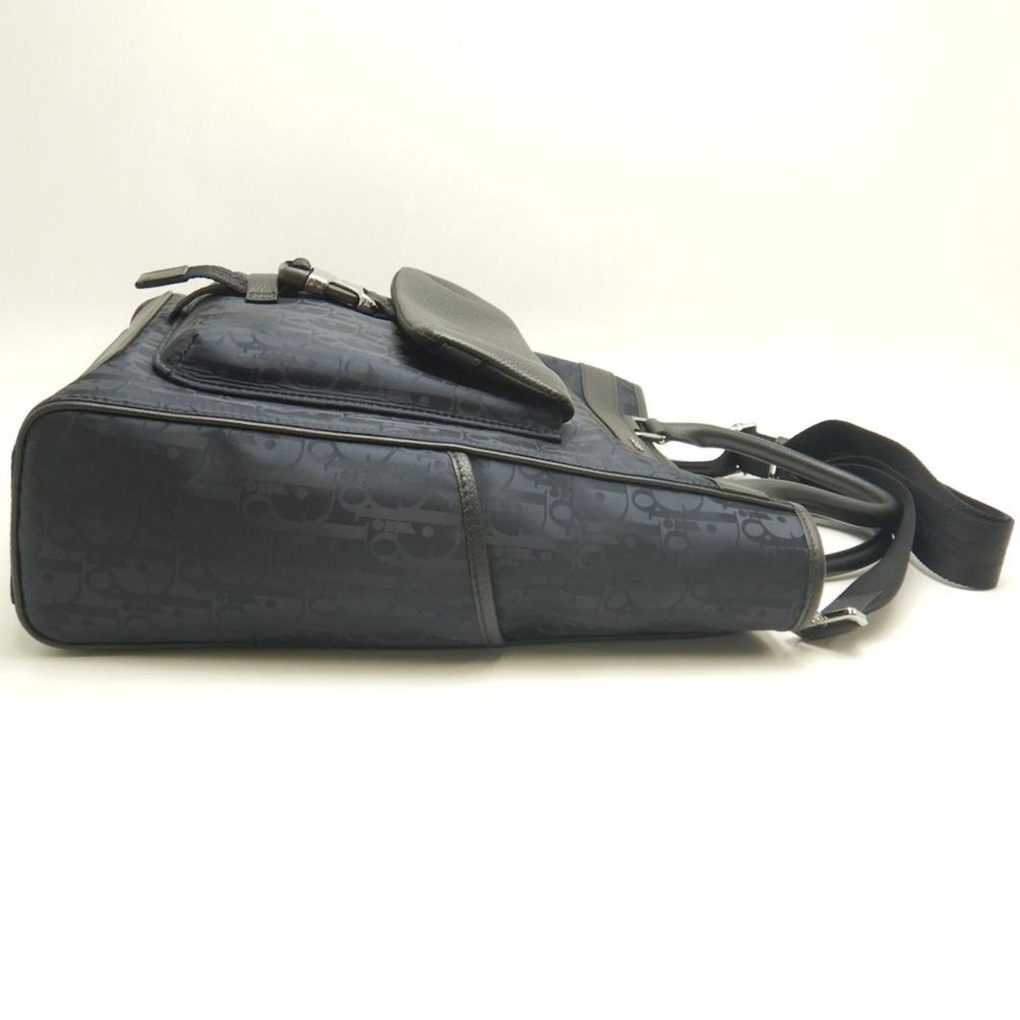 Christian Dior Navy Nylon Tote Bag (Pre-Owned)