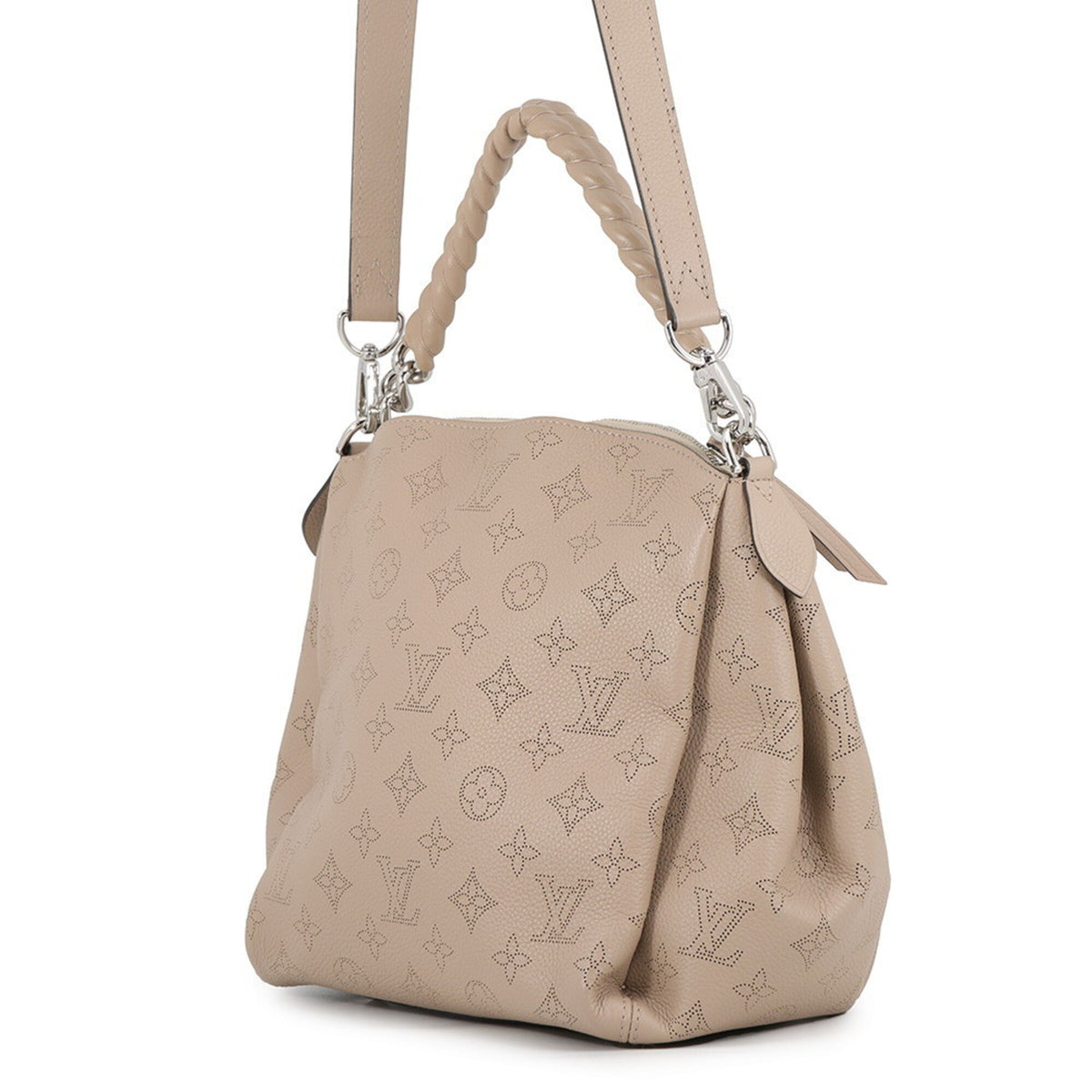 Louis Vuitton Mahina Galle Monogram Mahina Leather Handbag Shoulder Bag (Pre-Owned)