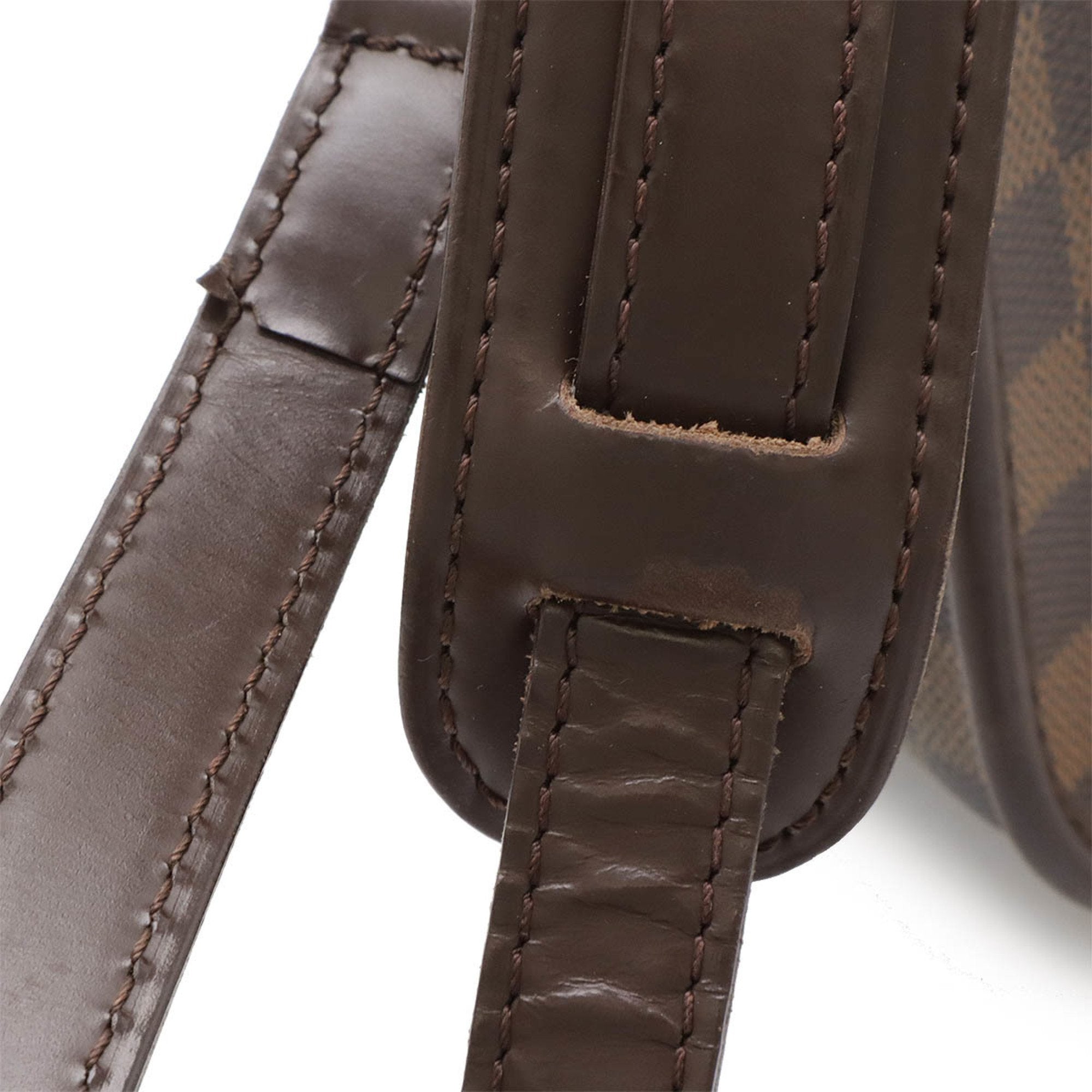 Louis Vuitton Damier Brown Pvc Shoulder Bag (Pre-Owned)