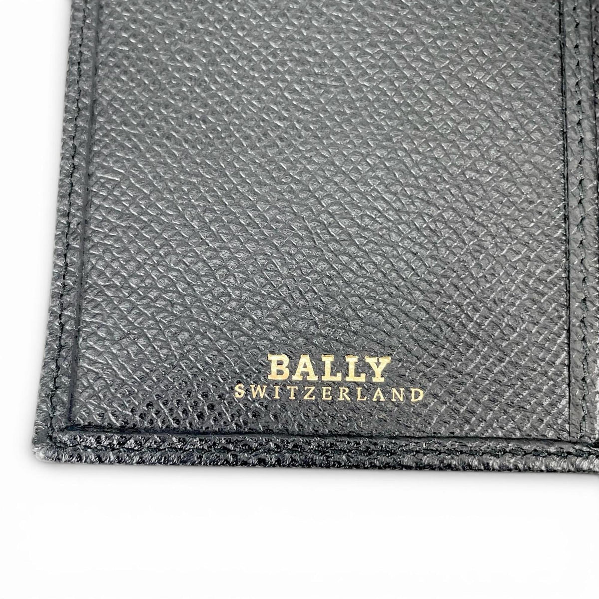Bally Black Leather Long Wallet (Bi-Fold) (Pre-Owned)