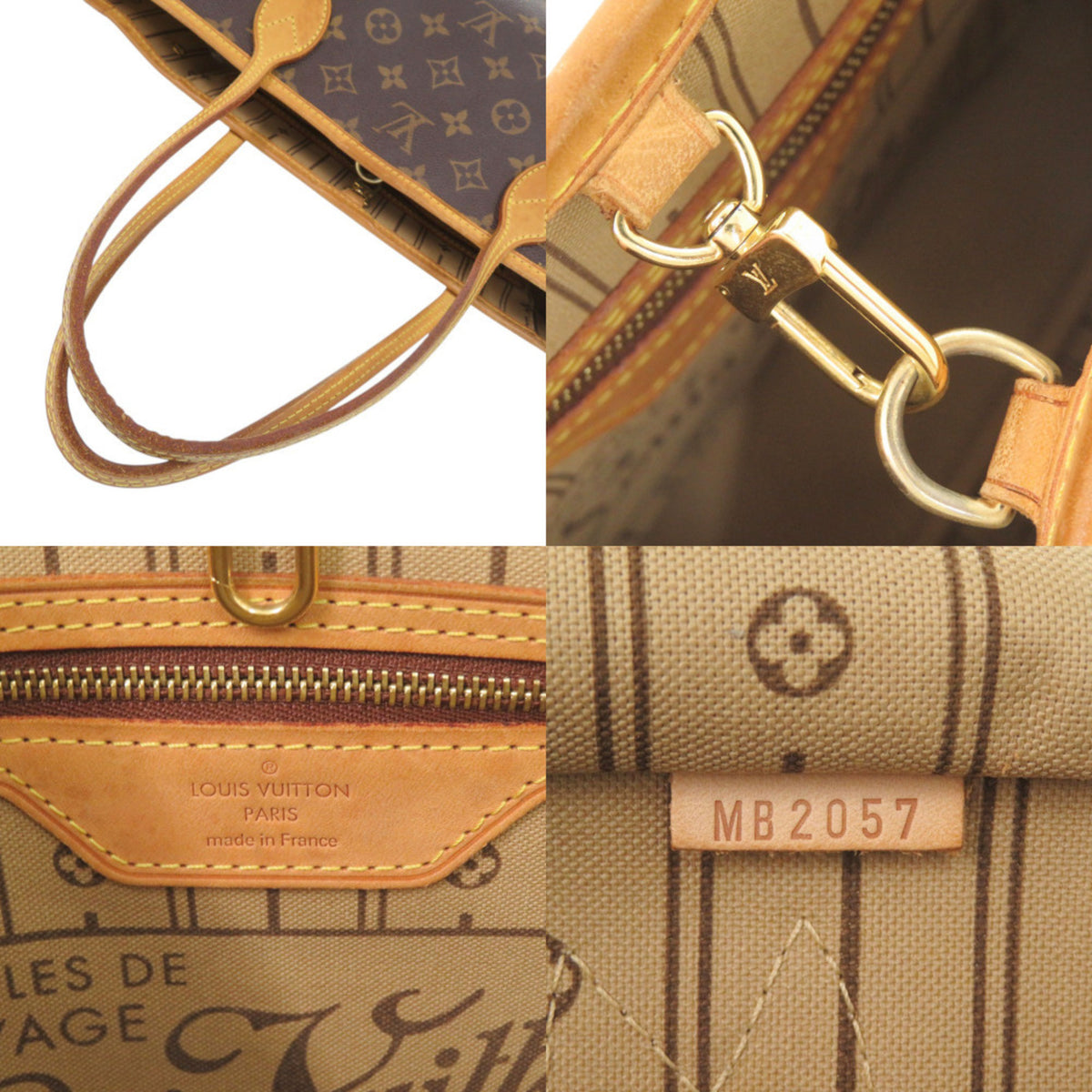 Louis Vuitton Beige Monogram Monogram Tote Bag (Pre-Owned)
