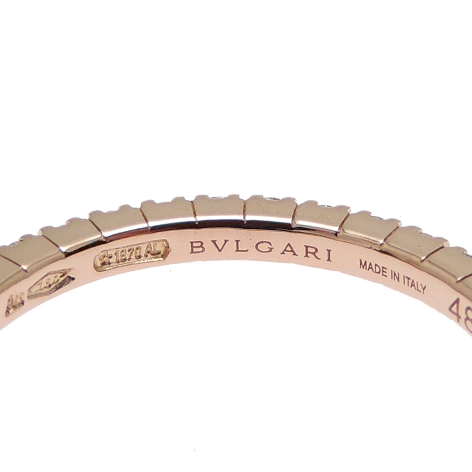 Bvlgari Pink Gold (18K) Band Ring (Pre-Owned)