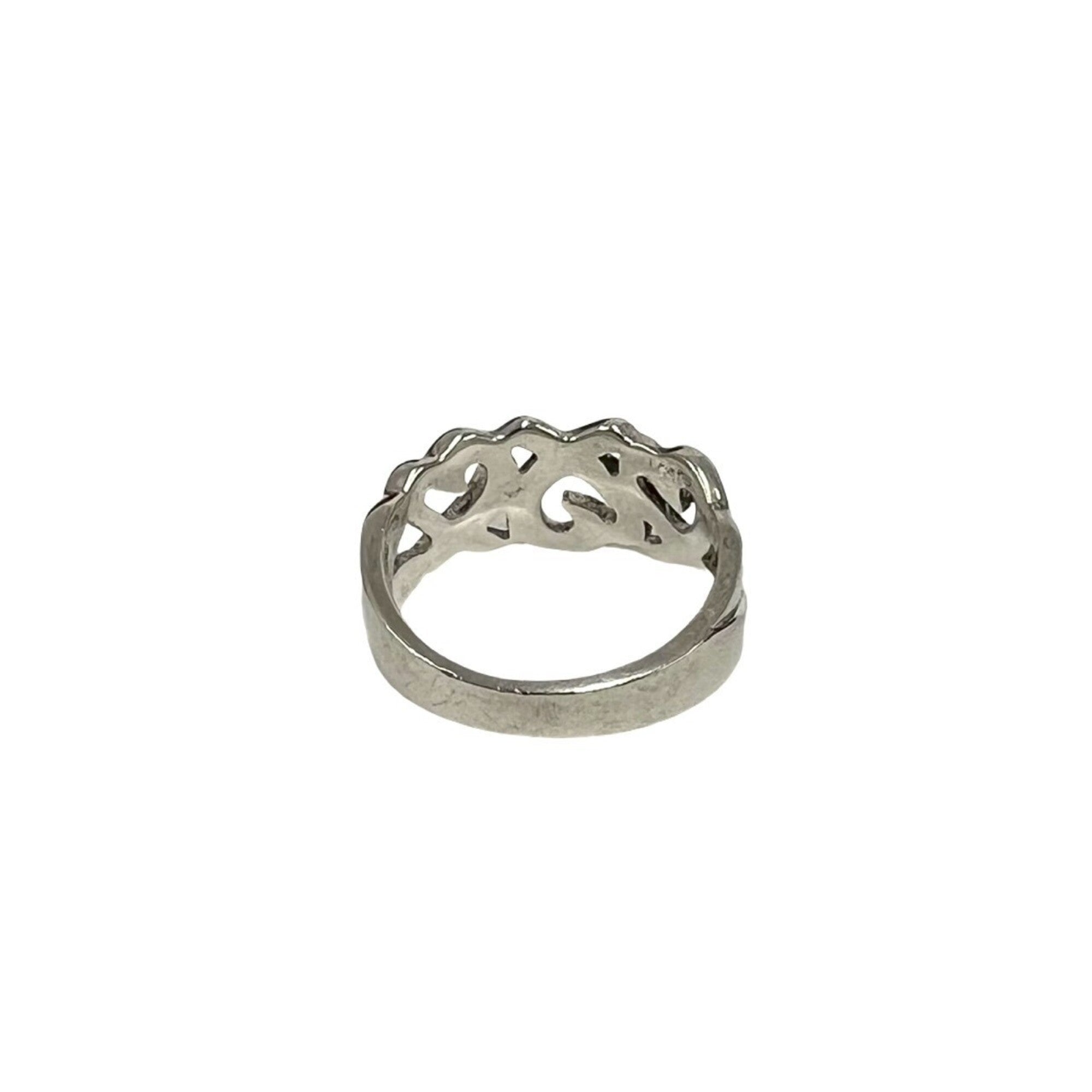 Tiffany Silver Silver 925 Band Ring (Pre-Owned)