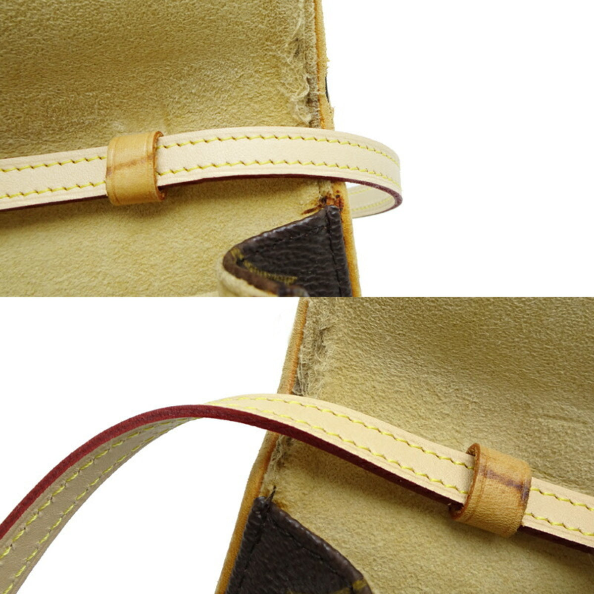 Louis Vuitton Brown Monogram Pochette Shoulder Bag (Pre-Owned)