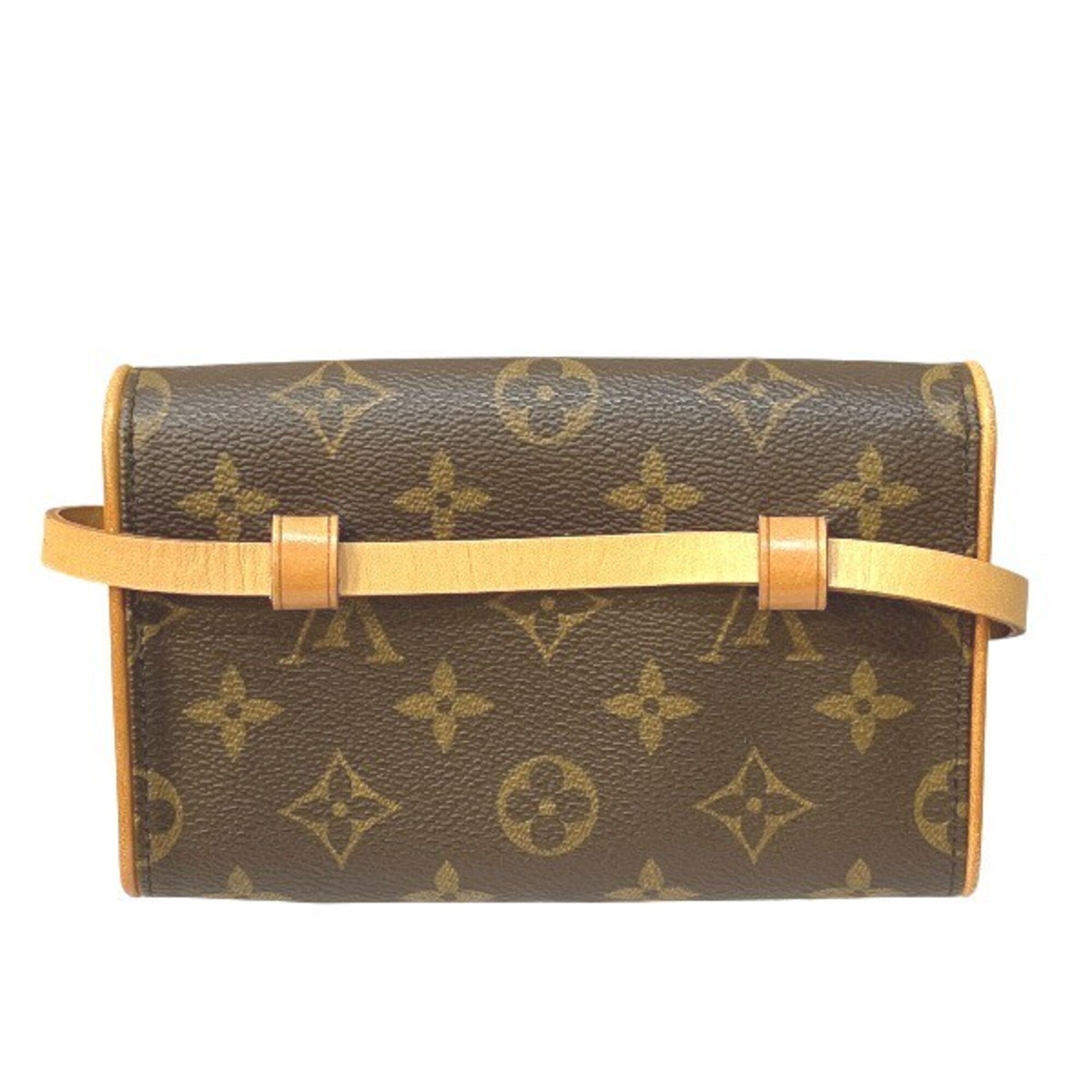 Louis Vuitton Brown Monogram Pochette Shoulder Bag (Pre-Owned)