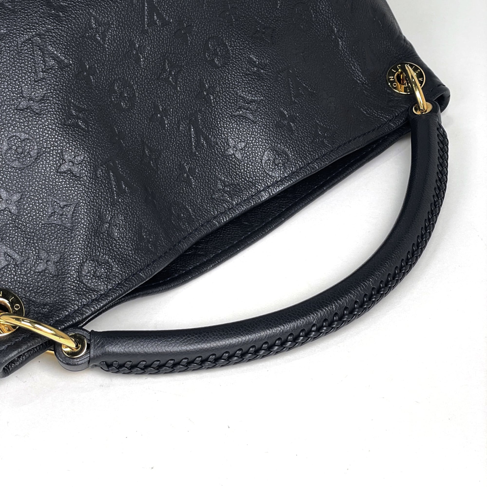 Louis Vuitton Infini Navy Monogram Empreinte Shoulder Bag (Pre-Owned)