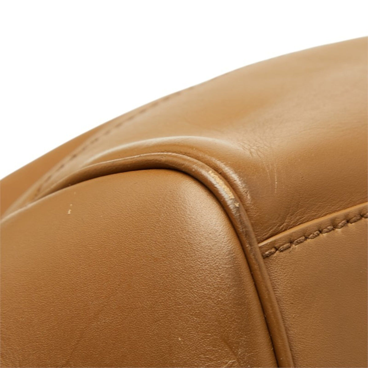 Bottega Veneta Brown Leather Handbag Shoulder Bag (Pre-Owned)
