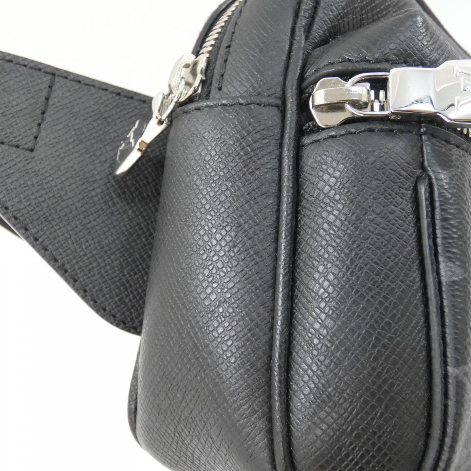 Louis Vuitton Black Coated Canvas Shoulder Bag (Pre-Owned)