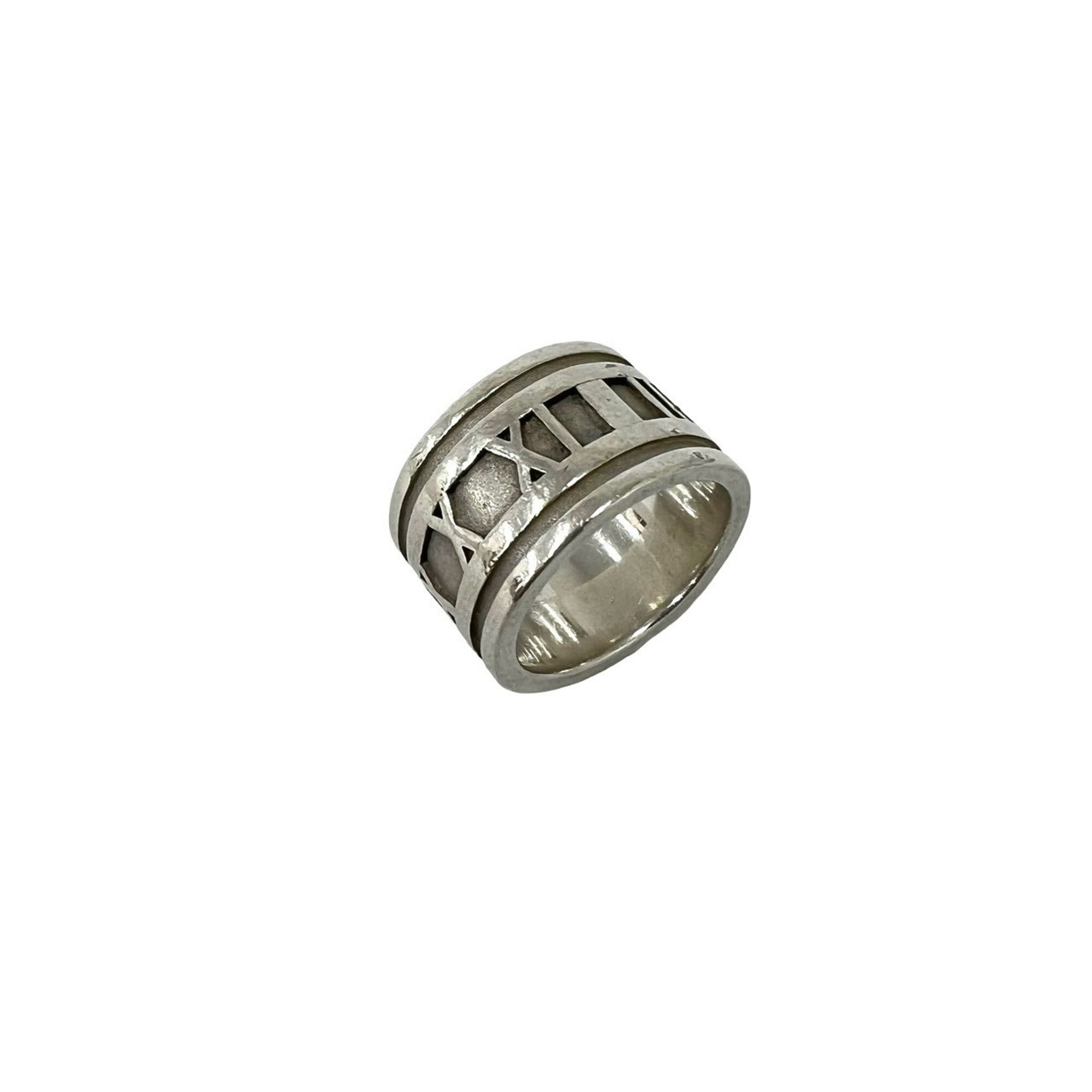 Tiffany Silver Silver 925 Band Ring (Pre-Owned)