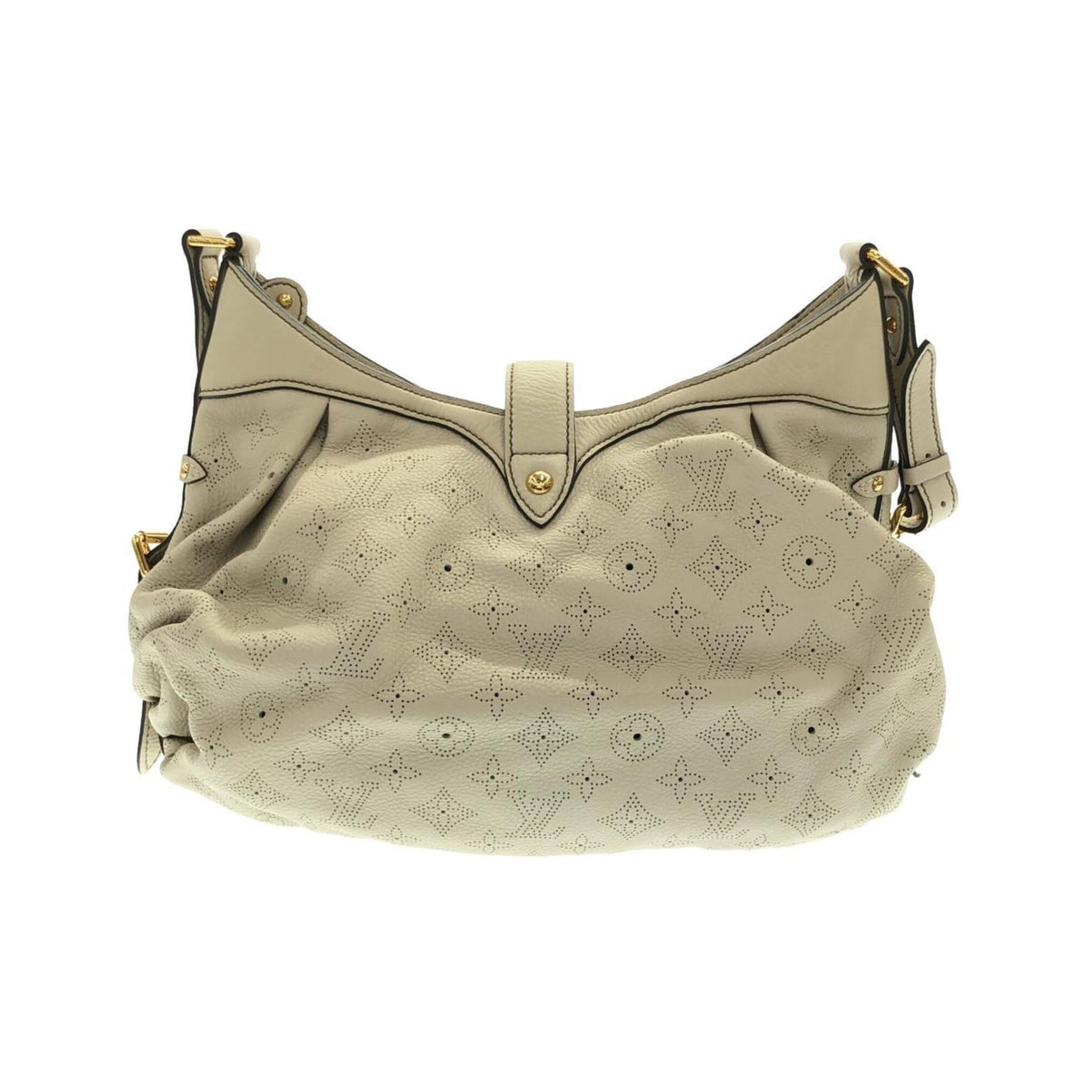 Louis Vuitton Gris Leather Shoulder Bag (Pre-Owned)