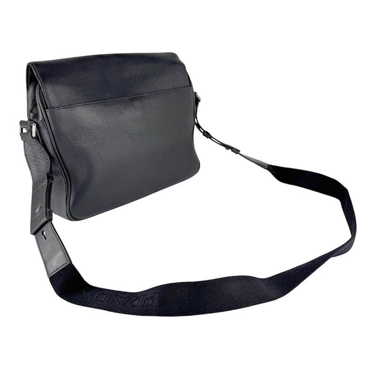 Prada Black Leather Shoulder Bag (Pre-Owned)