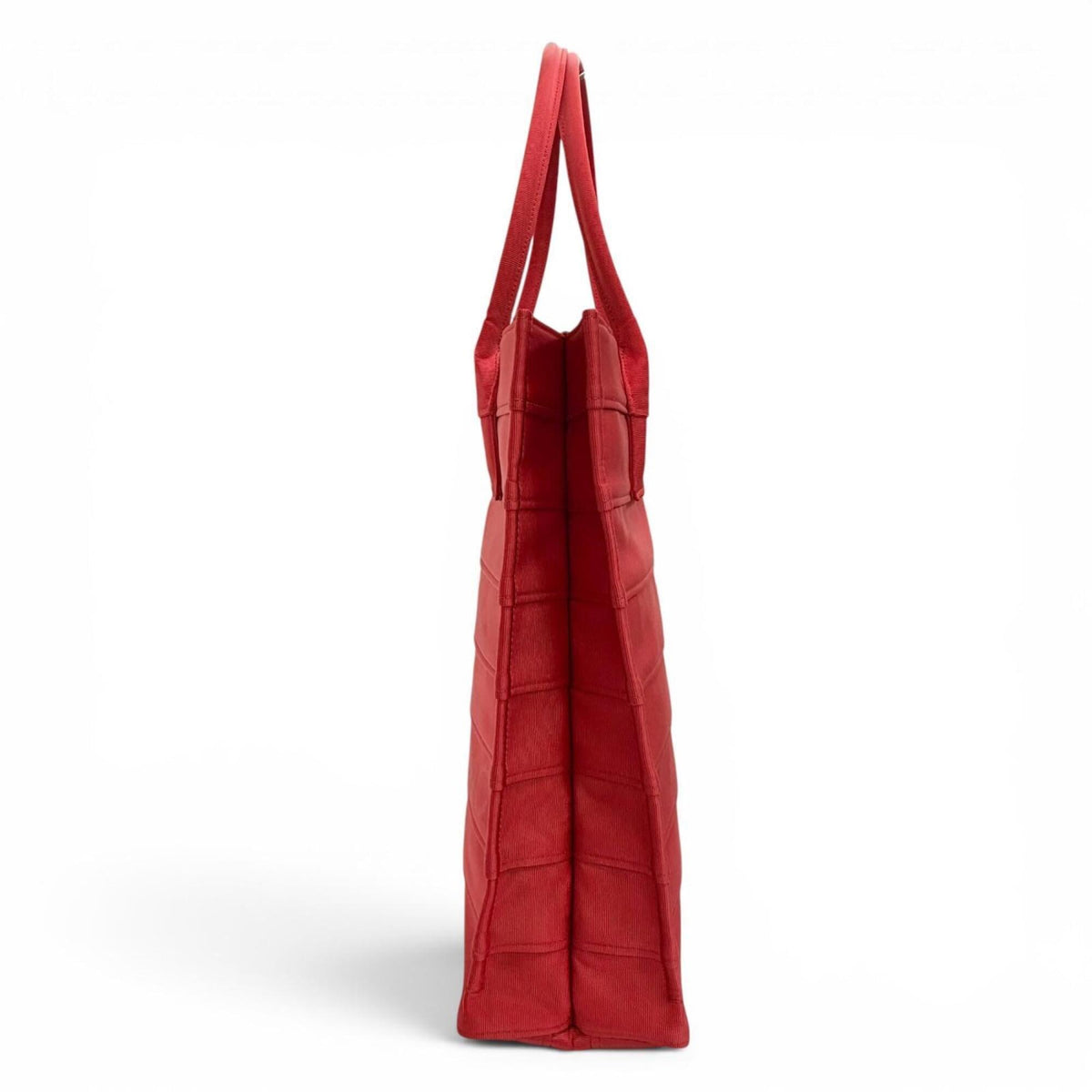 Salvatore Ferragamo Red Color Leather Tote Bag (Pre-Owned)