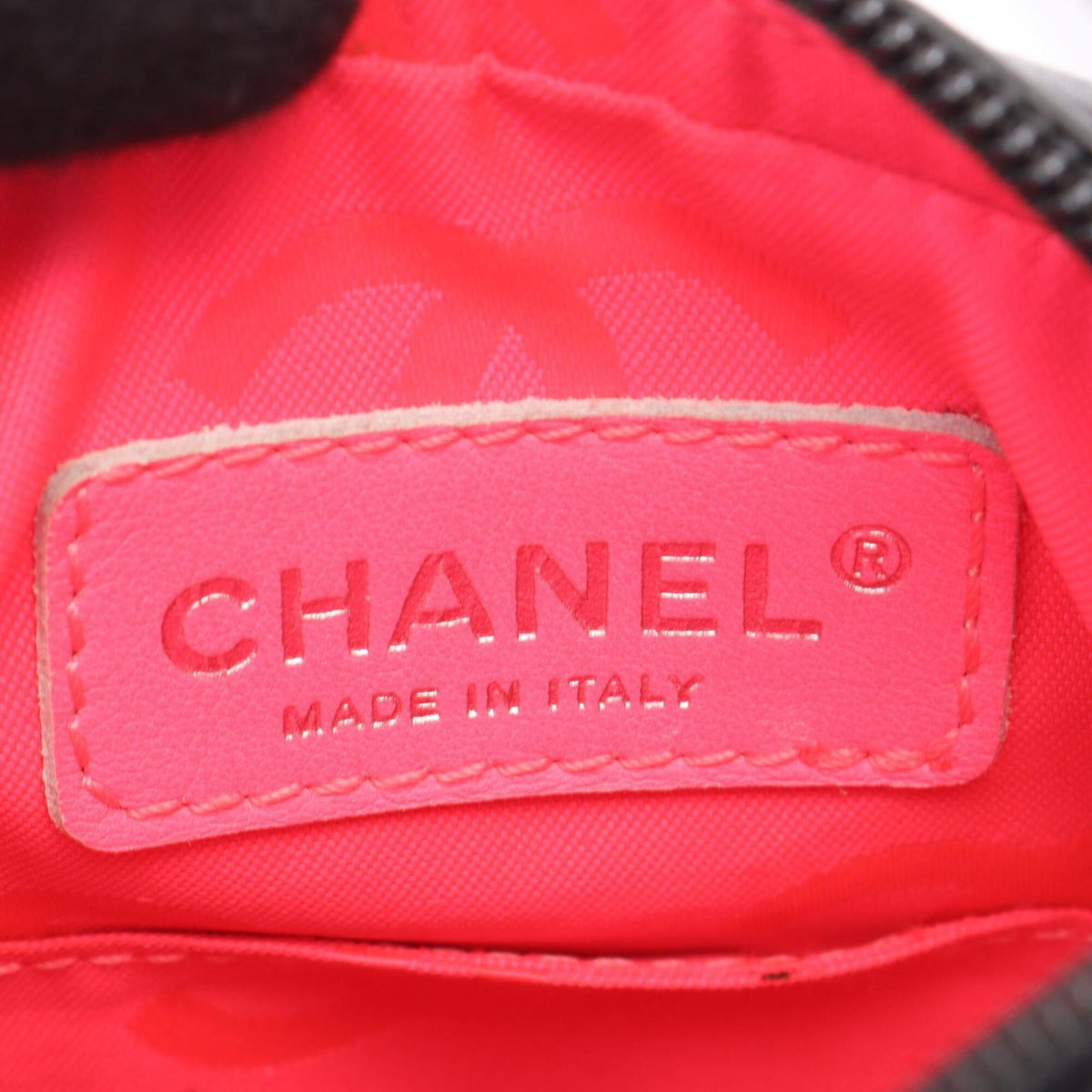 Chanel Black Leather Handbag Shoulder Bag (Pre-Owned)