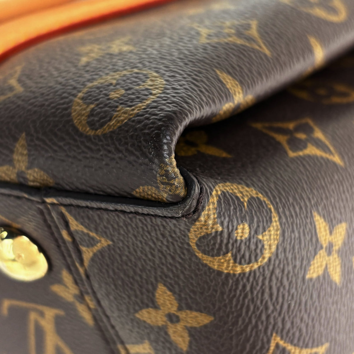 Louis Vuitton Brown Monogram Monogram Handbag Shoulder Bag (Pre-Owned)
