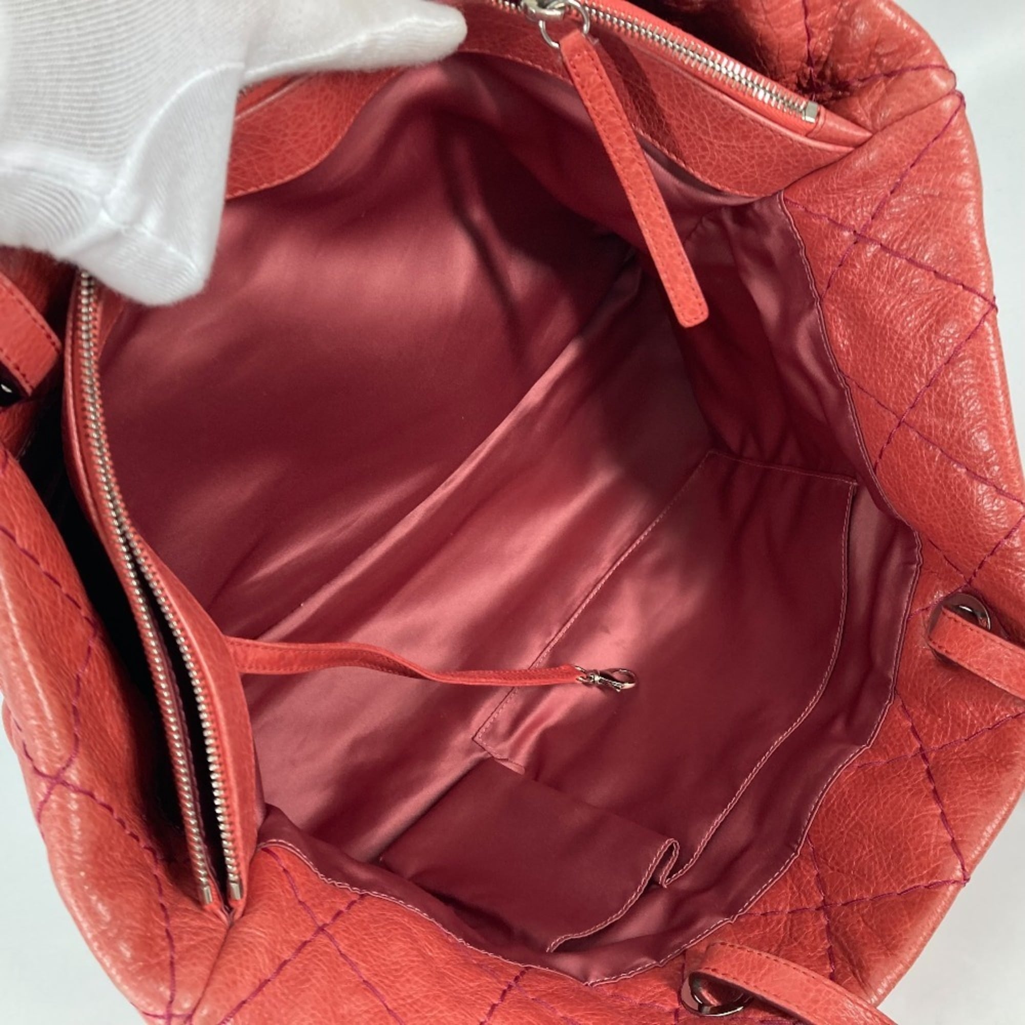 Chanel On The Road Pink Caviar Leather Shoulder Bag Tote Bag (Pre-Owned)