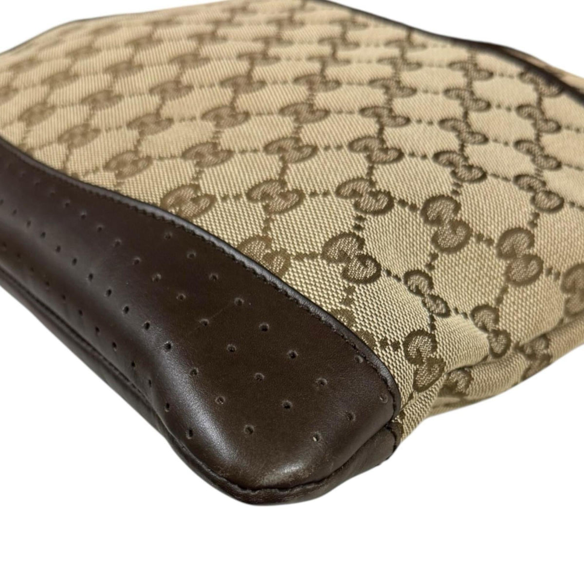 Gucci Brown Gg Canvas Shoulder Bag (Pre-Owned)