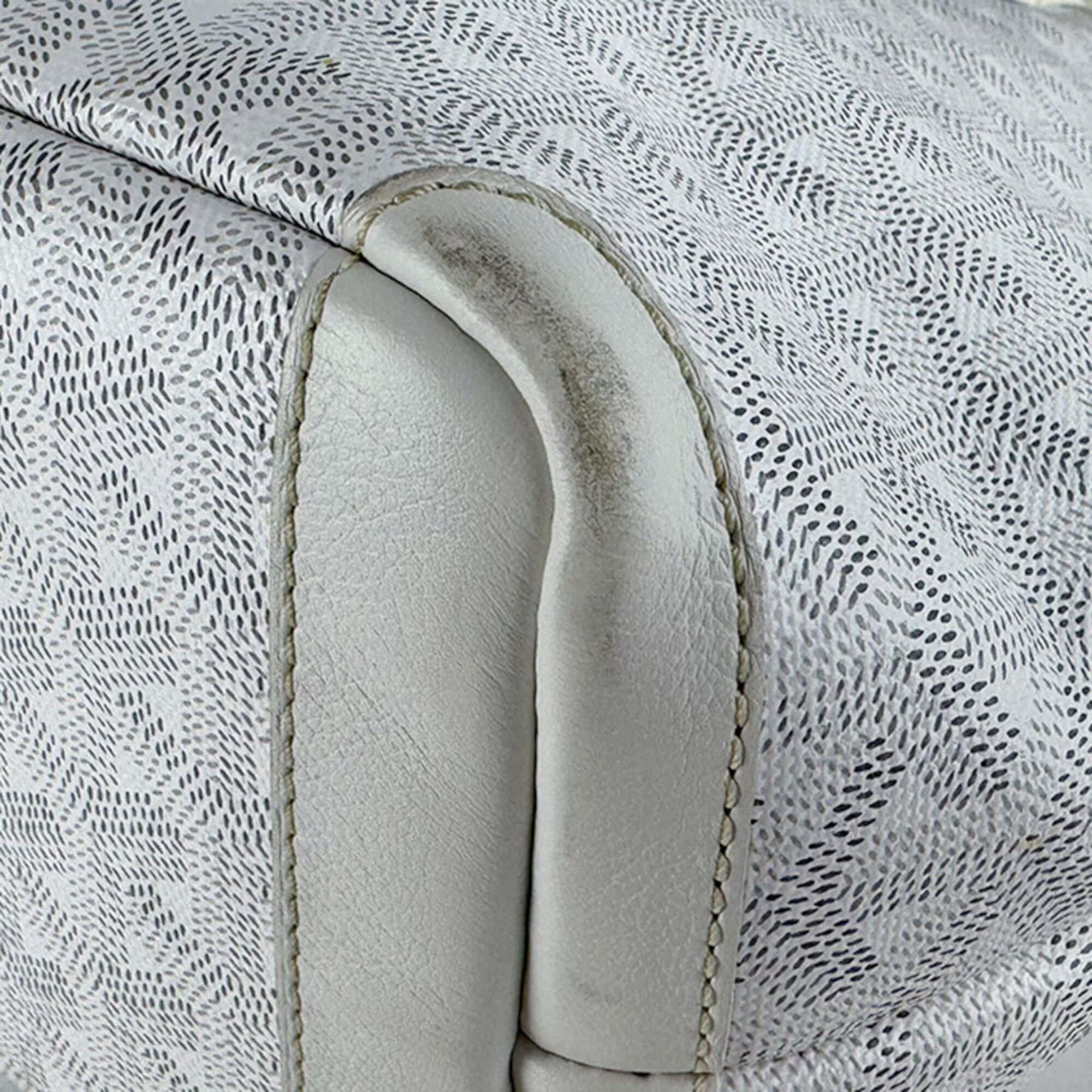 Goyard White Coated Canvas Tote Bag (Pre-Owned)