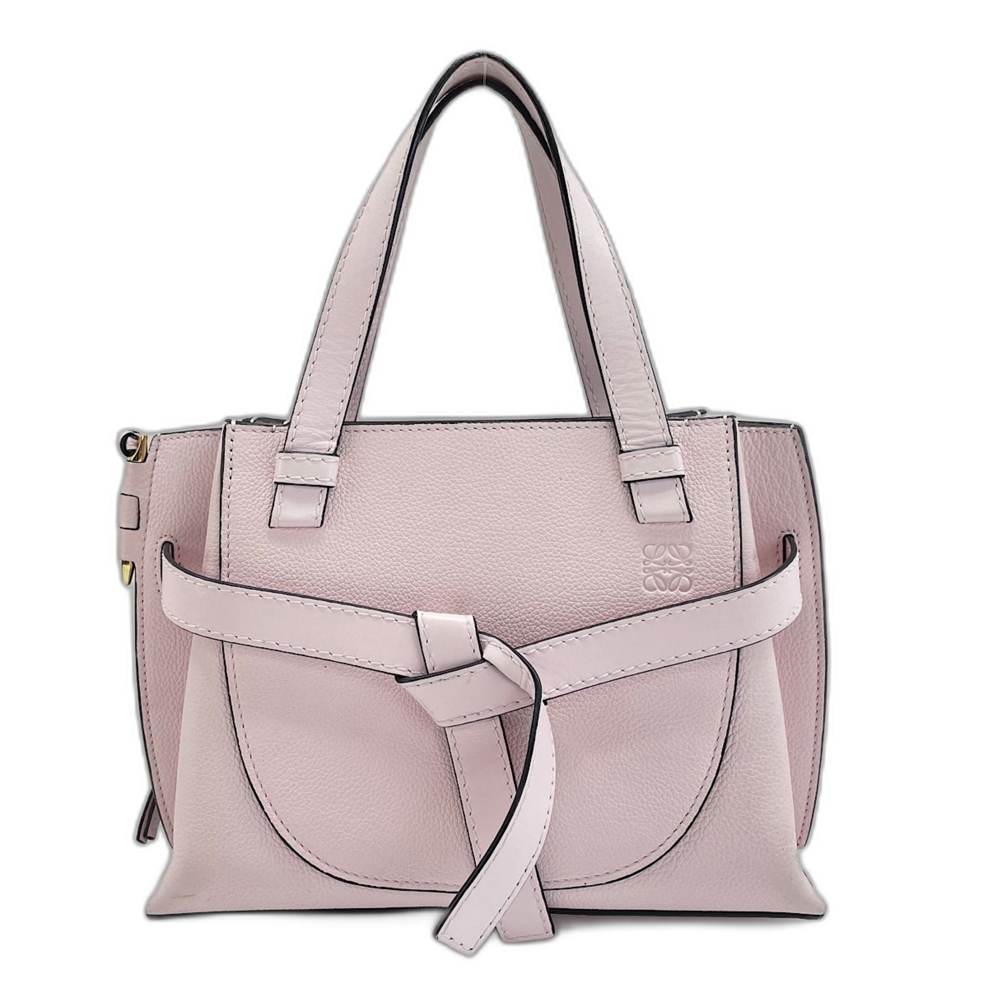 Loewe Pink Leather Handbag (Pre-Owned)