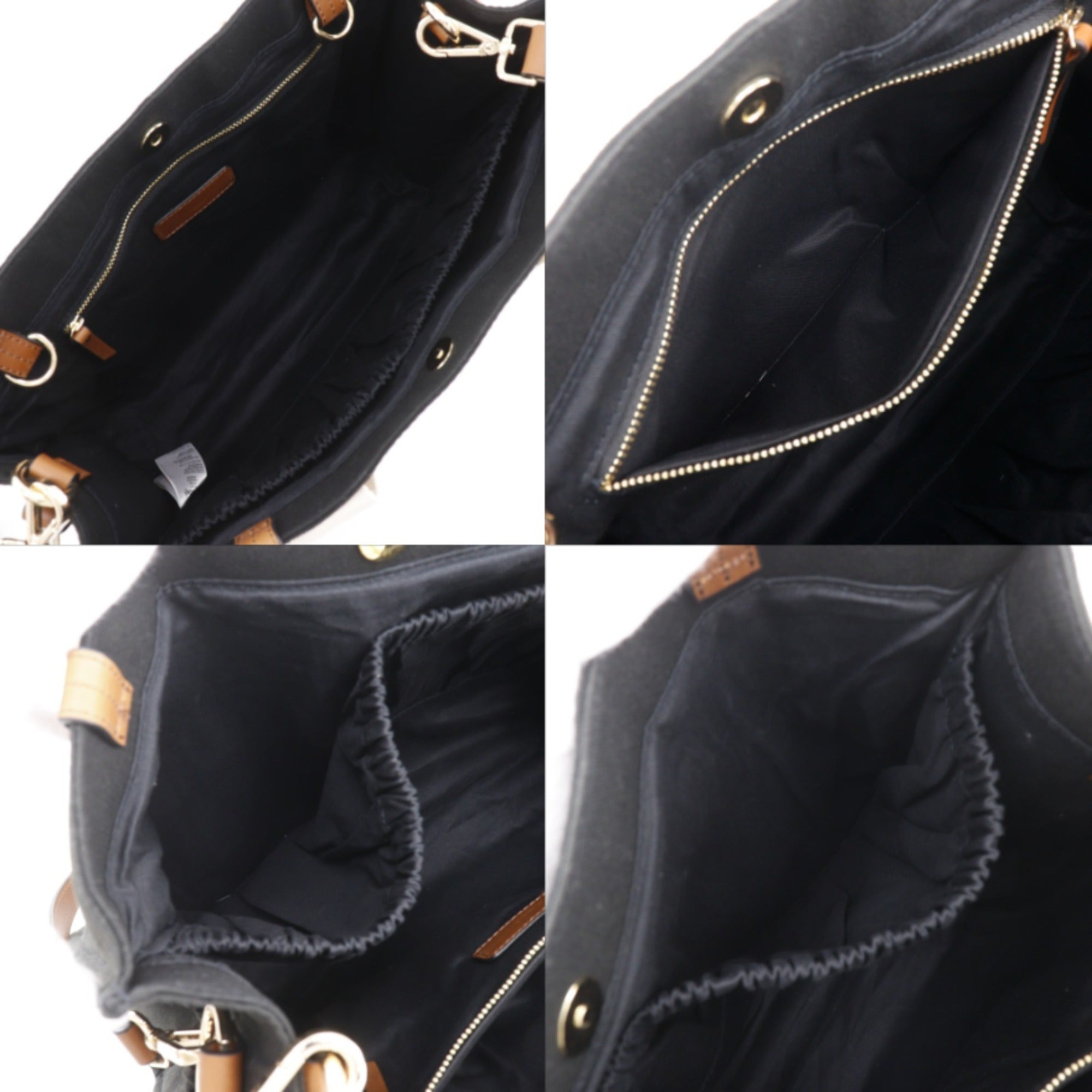 Chloé Black Canvas Tote Bag (Pre-Owned)