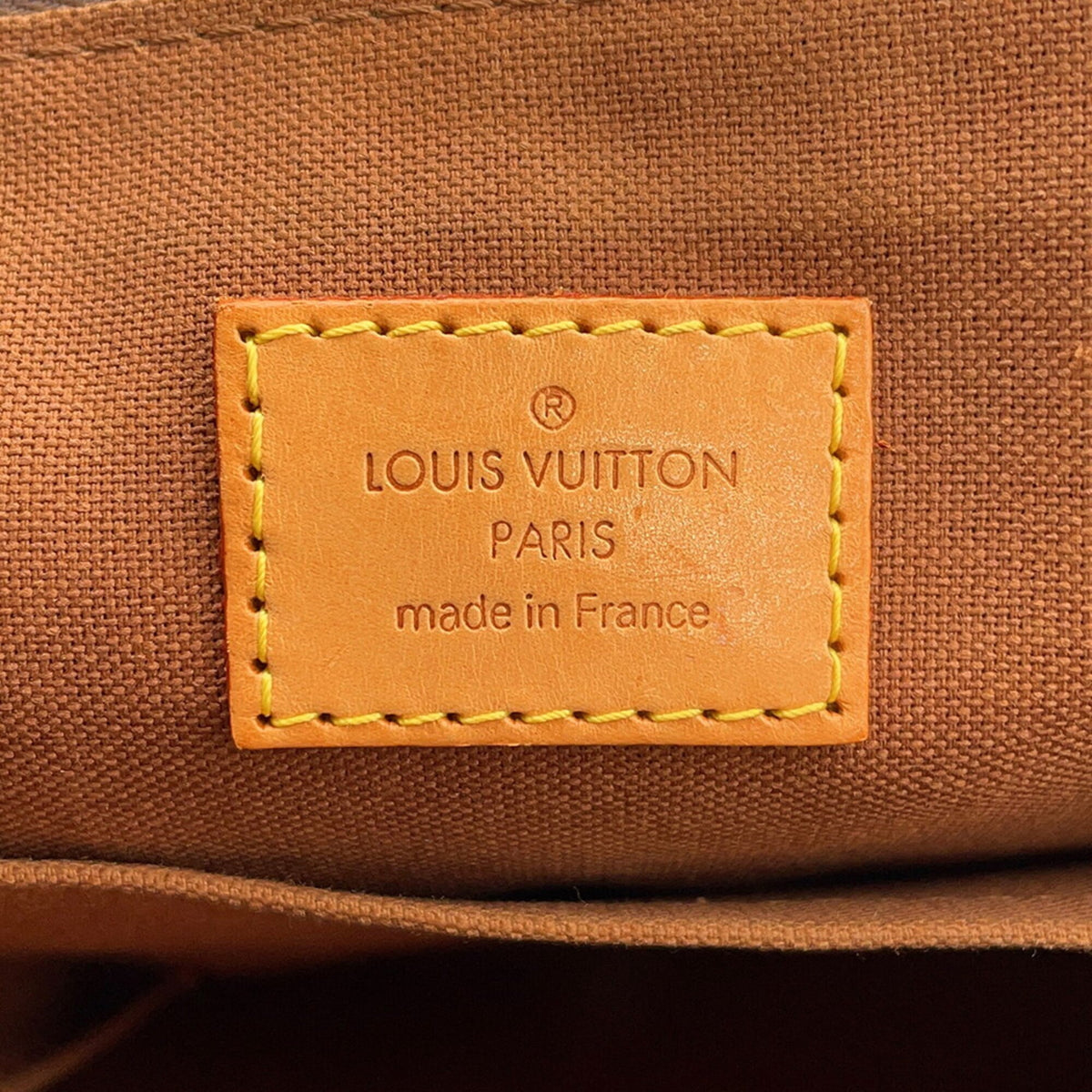 Louis Vuitton Brown Monogram Handbag Shoulder Bag Tote Bag (Pre-Owned)