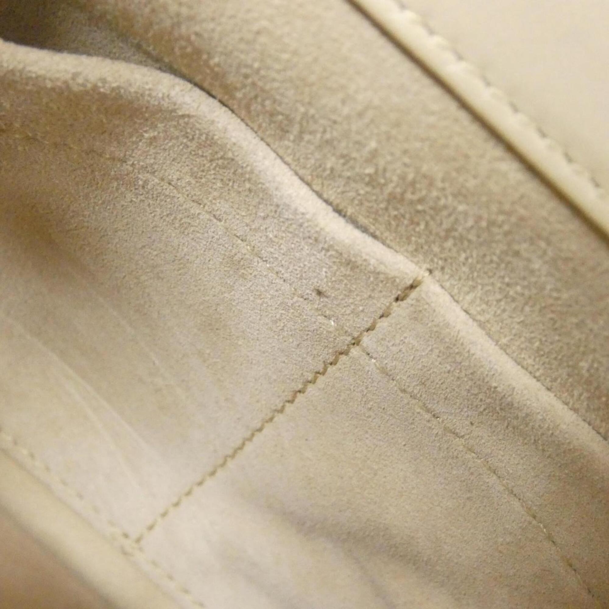 Christian Dior Beige Leather Handbag (Pre-Owned)