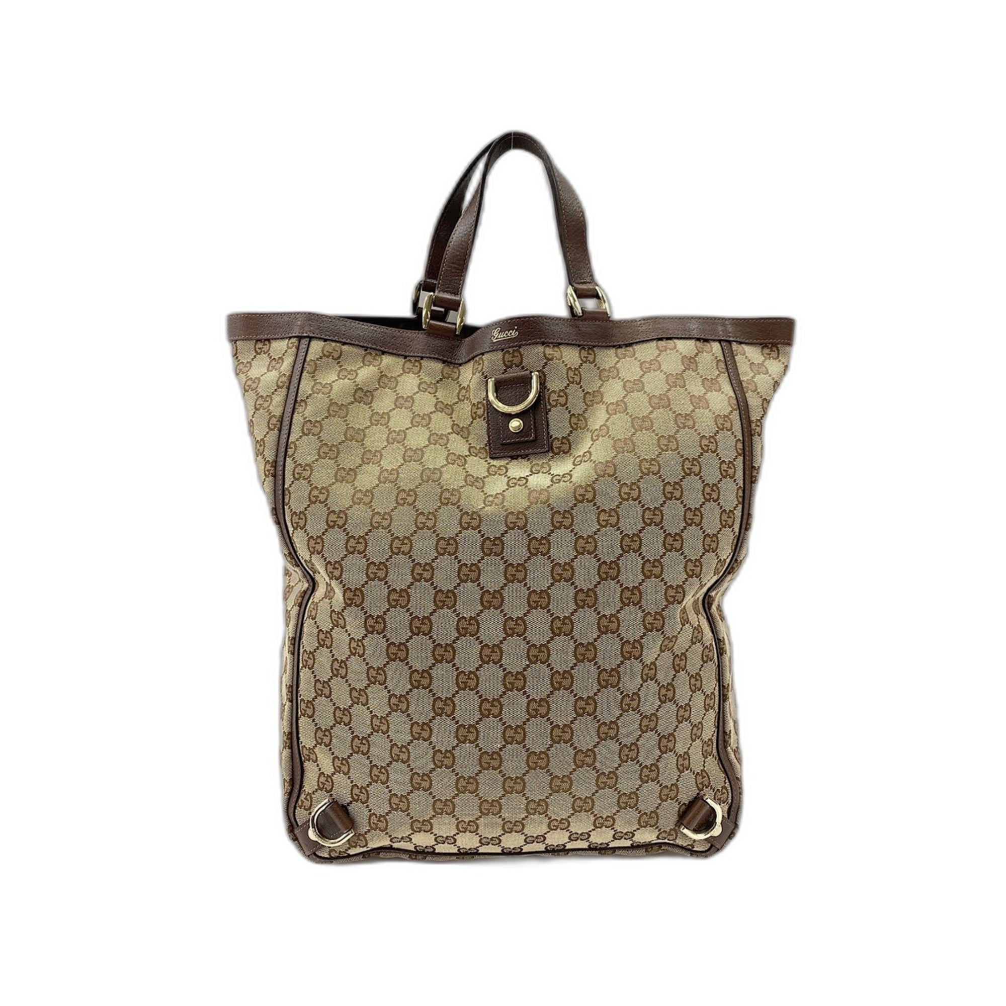 Gucci Abbey Brown Handbag (Pre-Owned)
