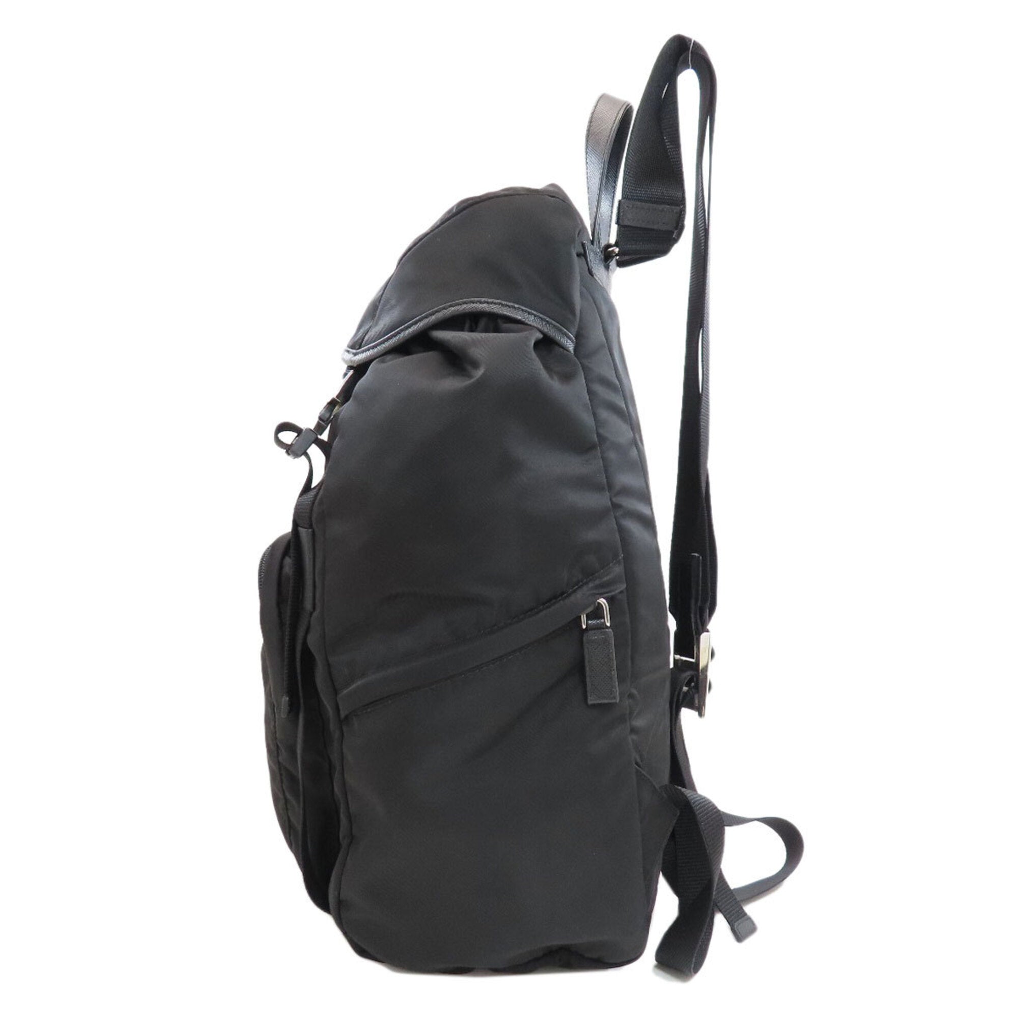 Prada Black Nylon Backpack (Pre-Owned)