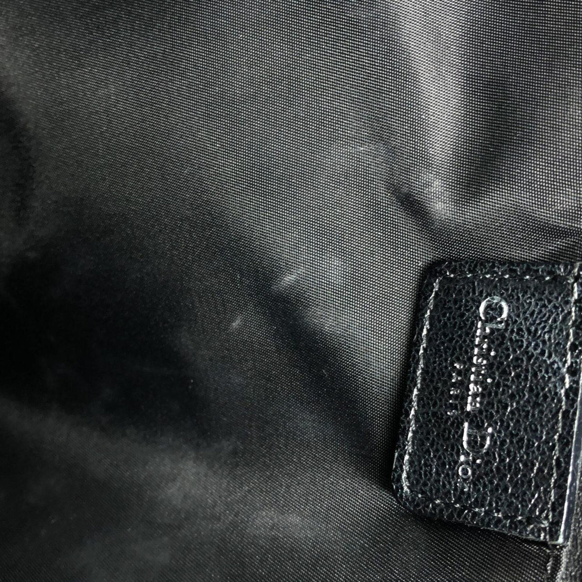 Christian Dior Black Canvas Handbag (Pre-Owned)