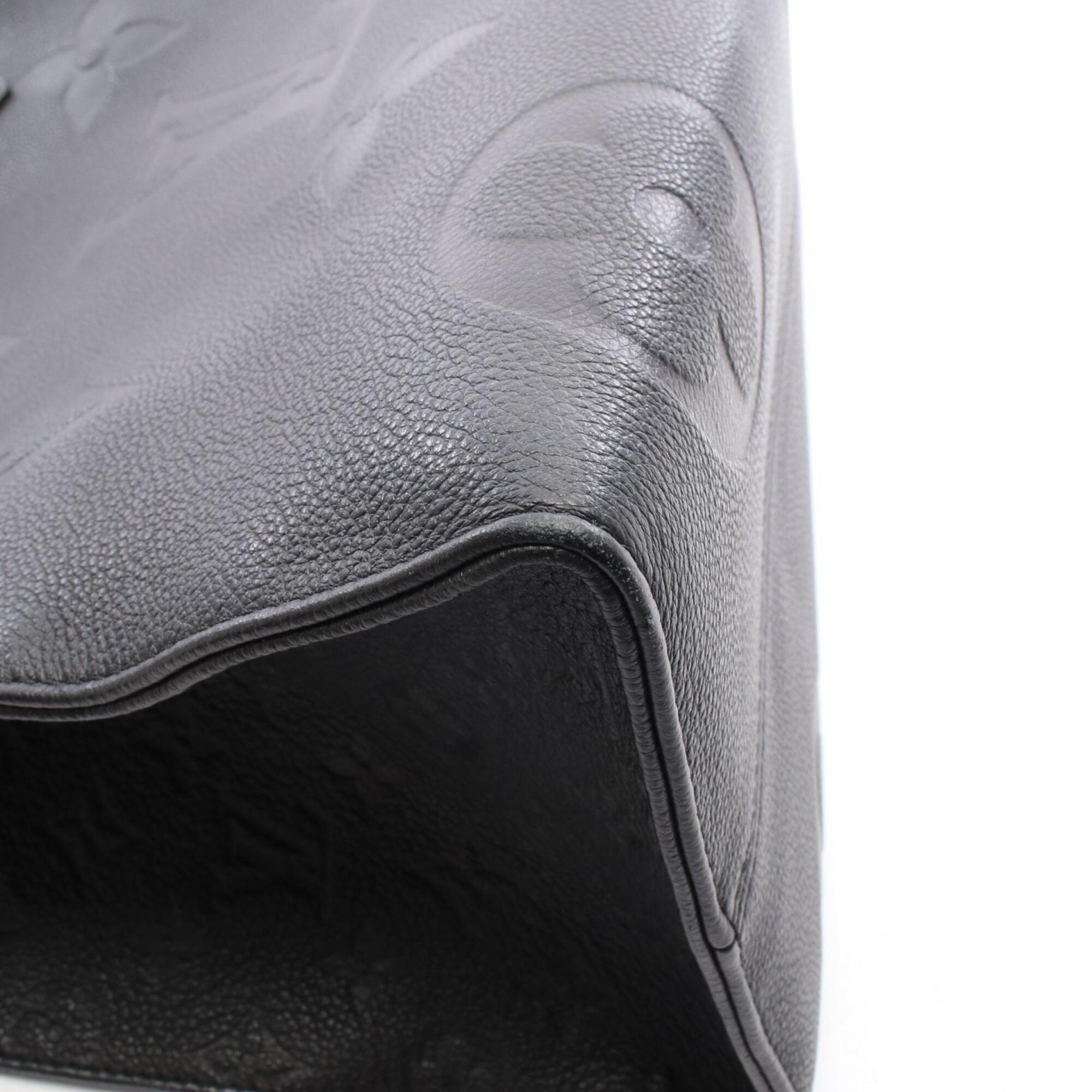 Louis Vuitton Black Monogram Empreinte Leather Handbag Tote Bag (Pre-Owned)