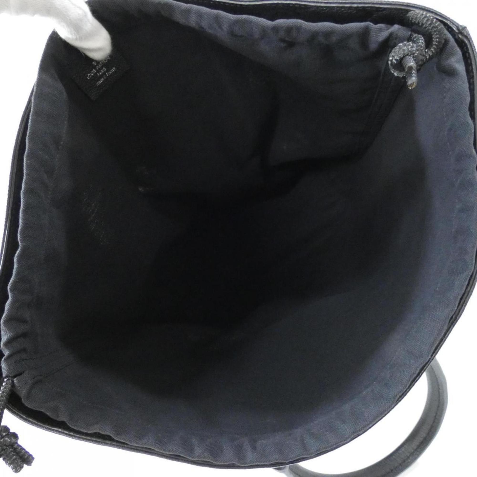 Louis Vuitton Monogram Empreinte Black Leather Handbag Tote Bag (Pre-Owned)