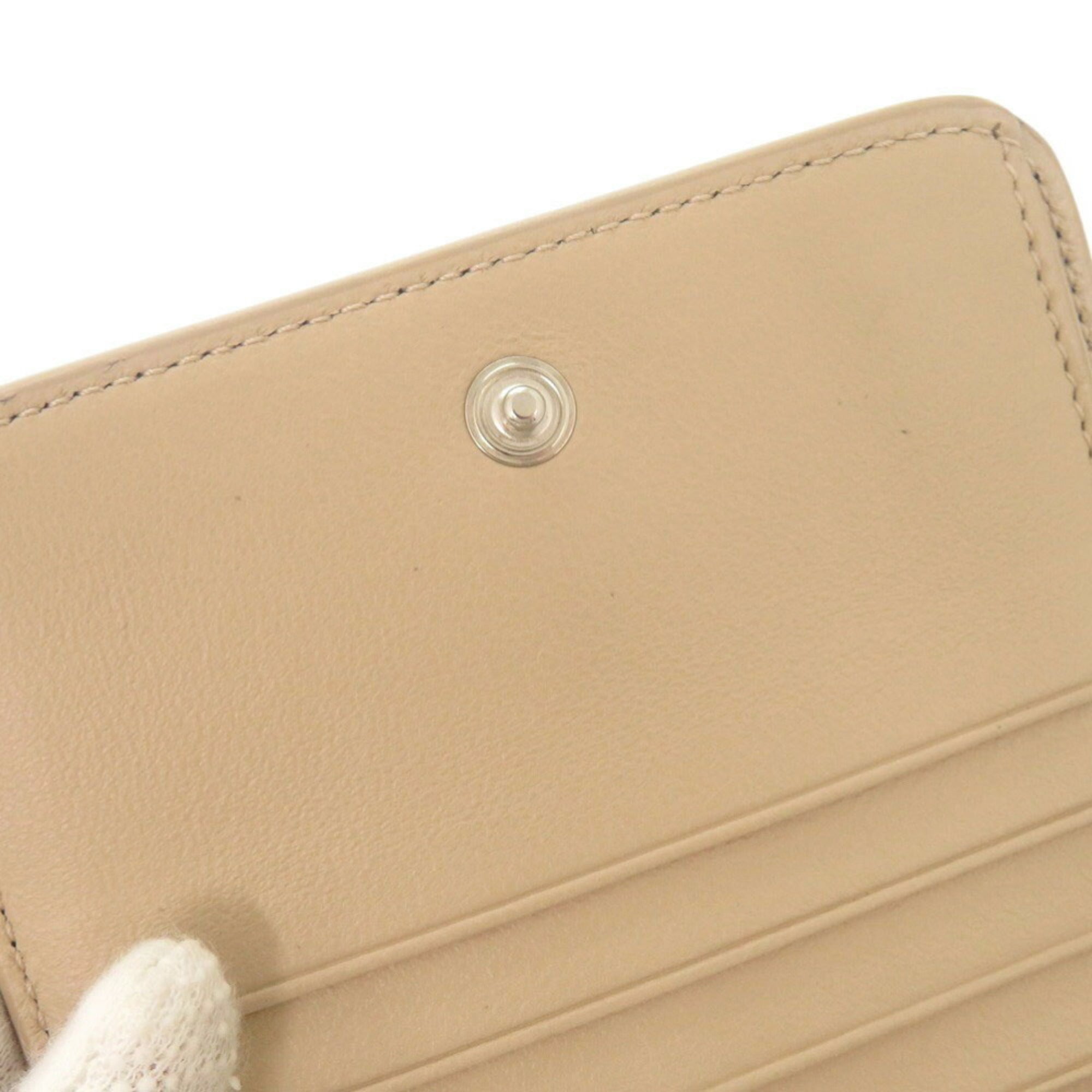 Balenciaga Beige Leather Wallet (Bi-Fold) (Pre-Owned)