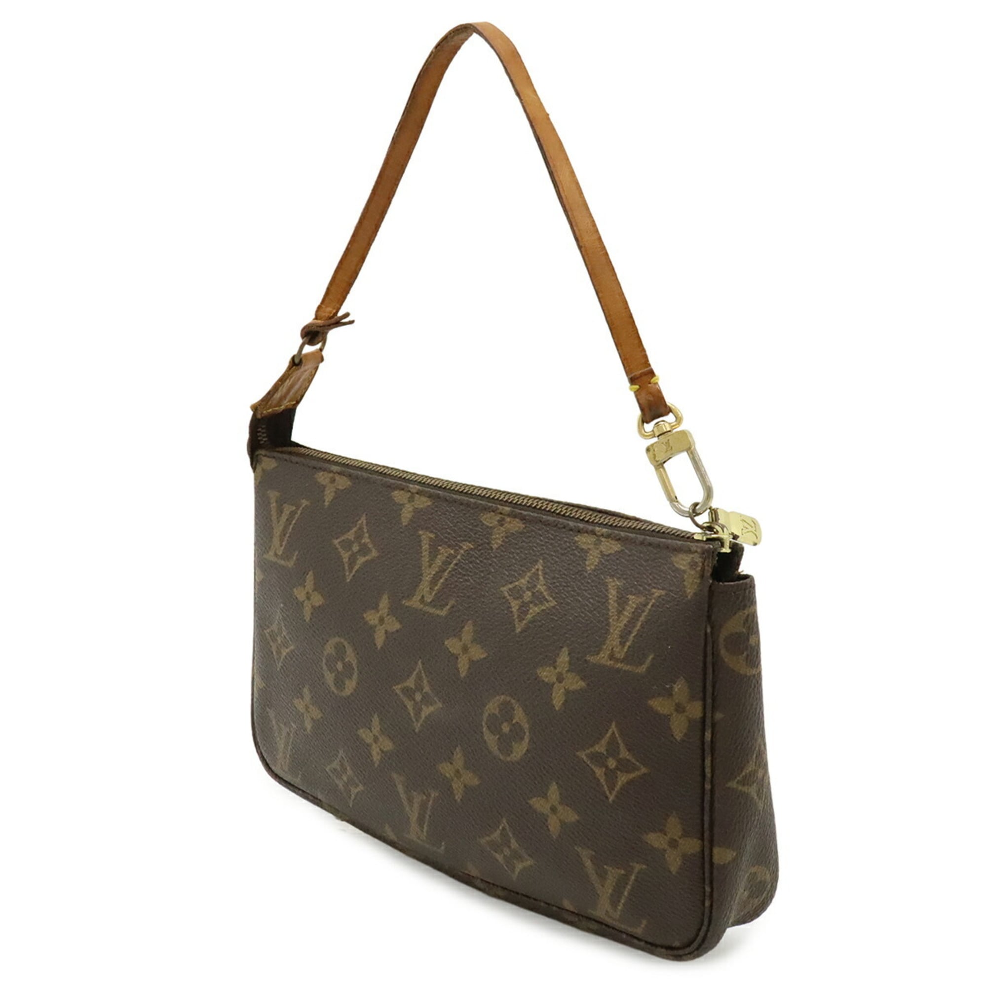 Louis Vuitton Monogram Brown Monogram Handbag Pochette (Pre-Owned)