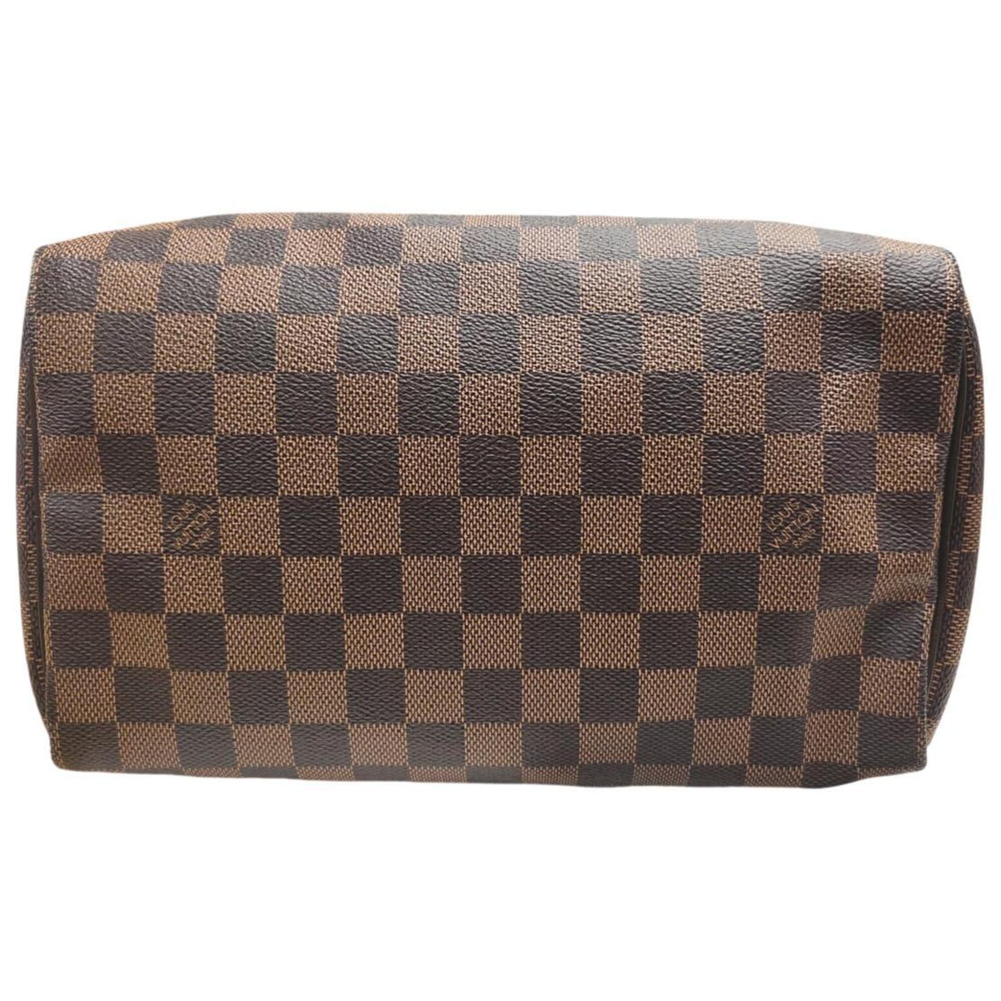 Louis Vuitton Brown Damier Canvas Handbag (Pre-Owned)