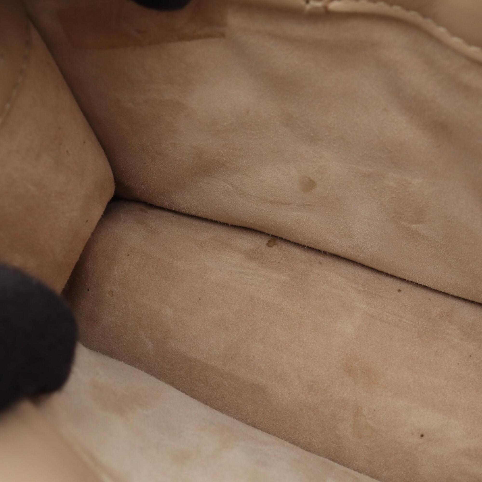 Christian Dior Beige Leather Handbag (Pre-Owned)