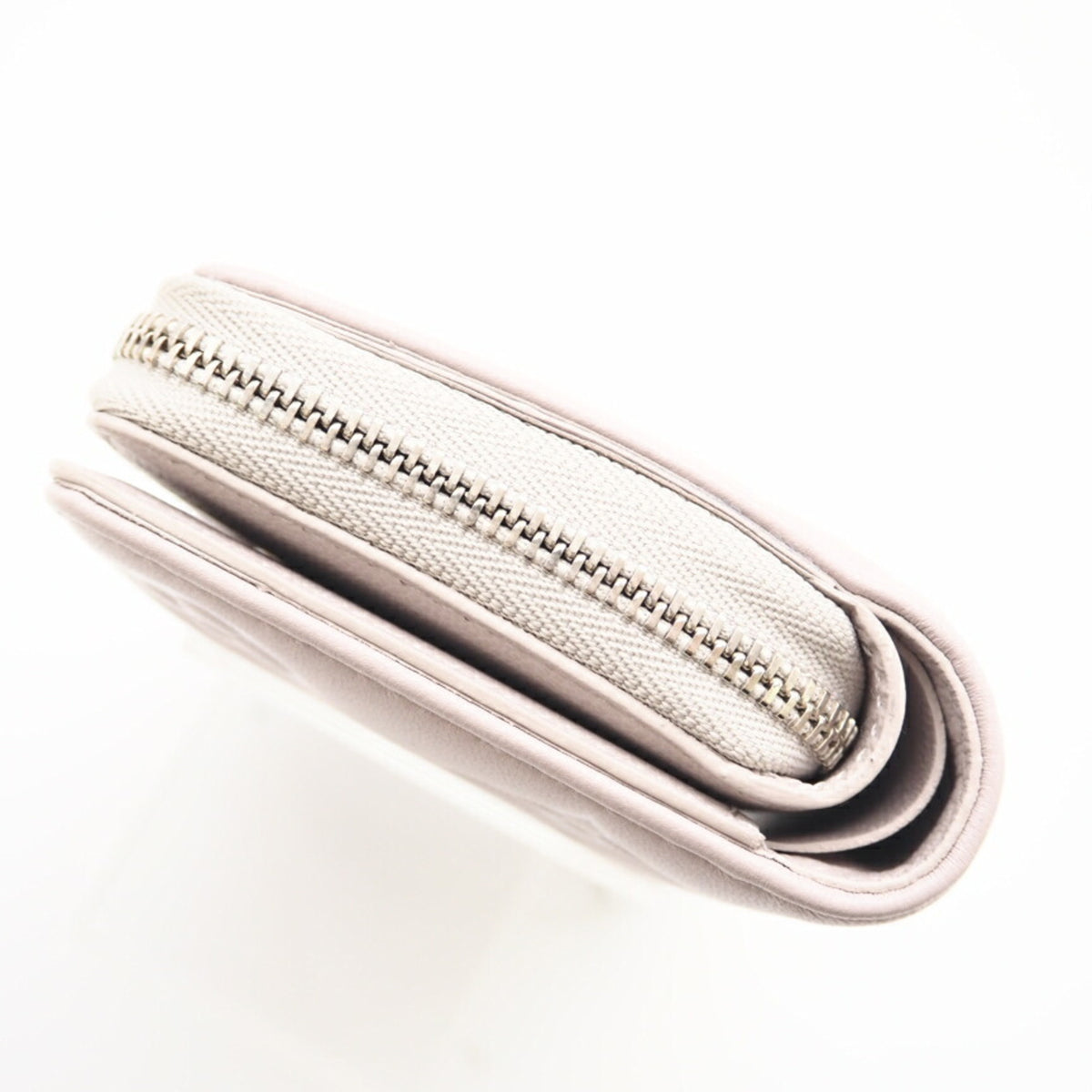 Louis Vuitton Gray Pink Leather Wallet (Bi-Fold) (Pre-Owned)