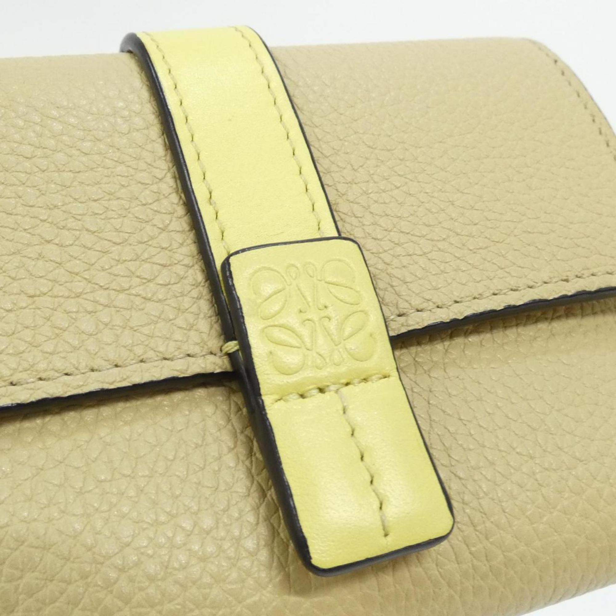Loewe Leather Wallet (Tri-Fold) (Pre-Owned)