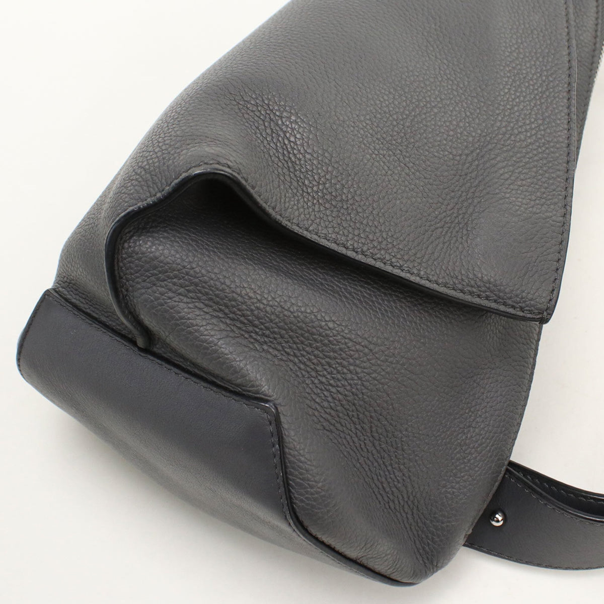 Loewe Gray Leather Sling Bag (Pre-Owned)