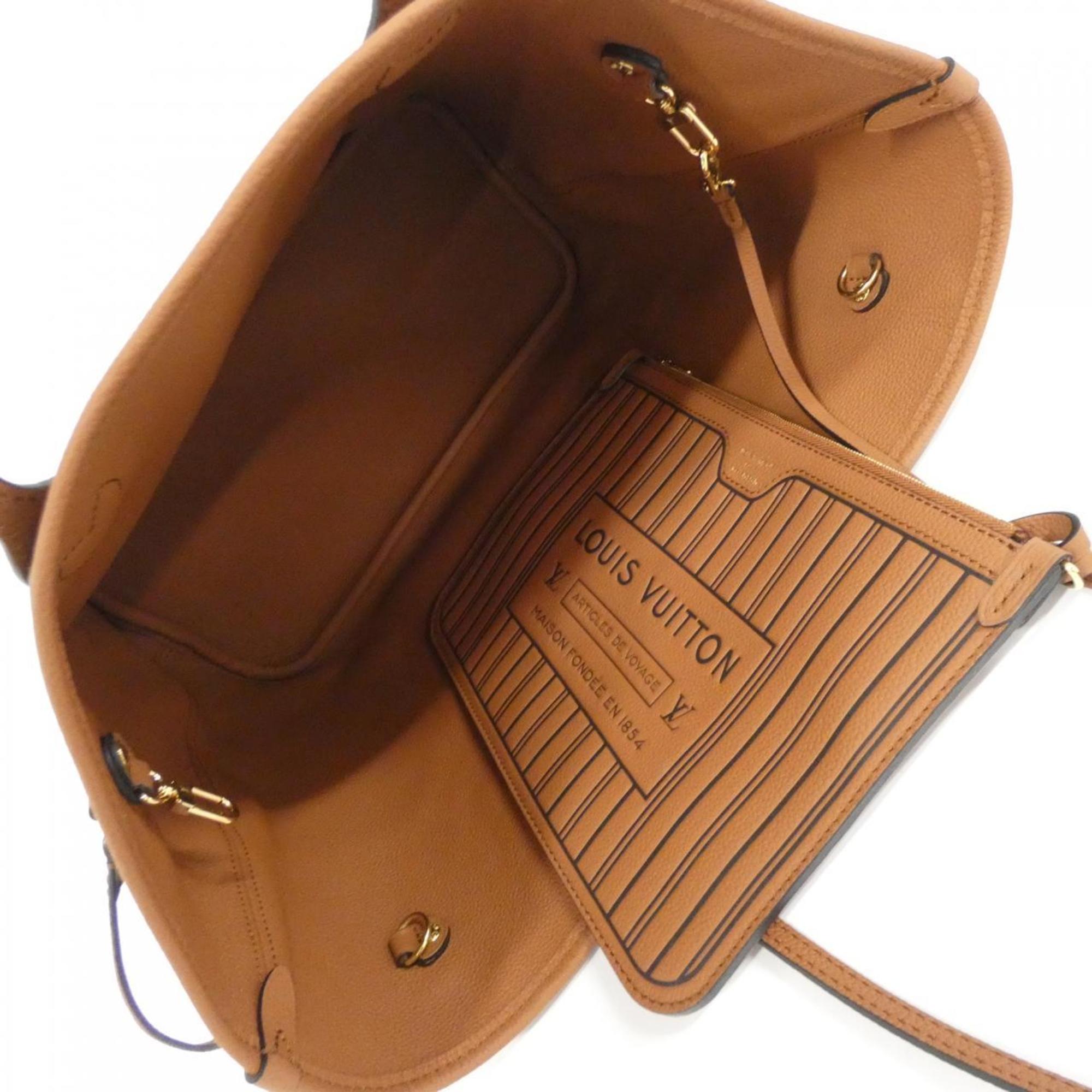 Louis Vuitton Brown Coated Canvas Leather Handbag (Pre-Owned)