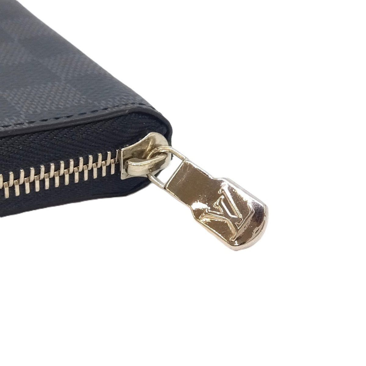 Louis Vuitton Black Damier Graphite Damier Graphite Long Wallet (Bi-Fold) (Pre-Owned)