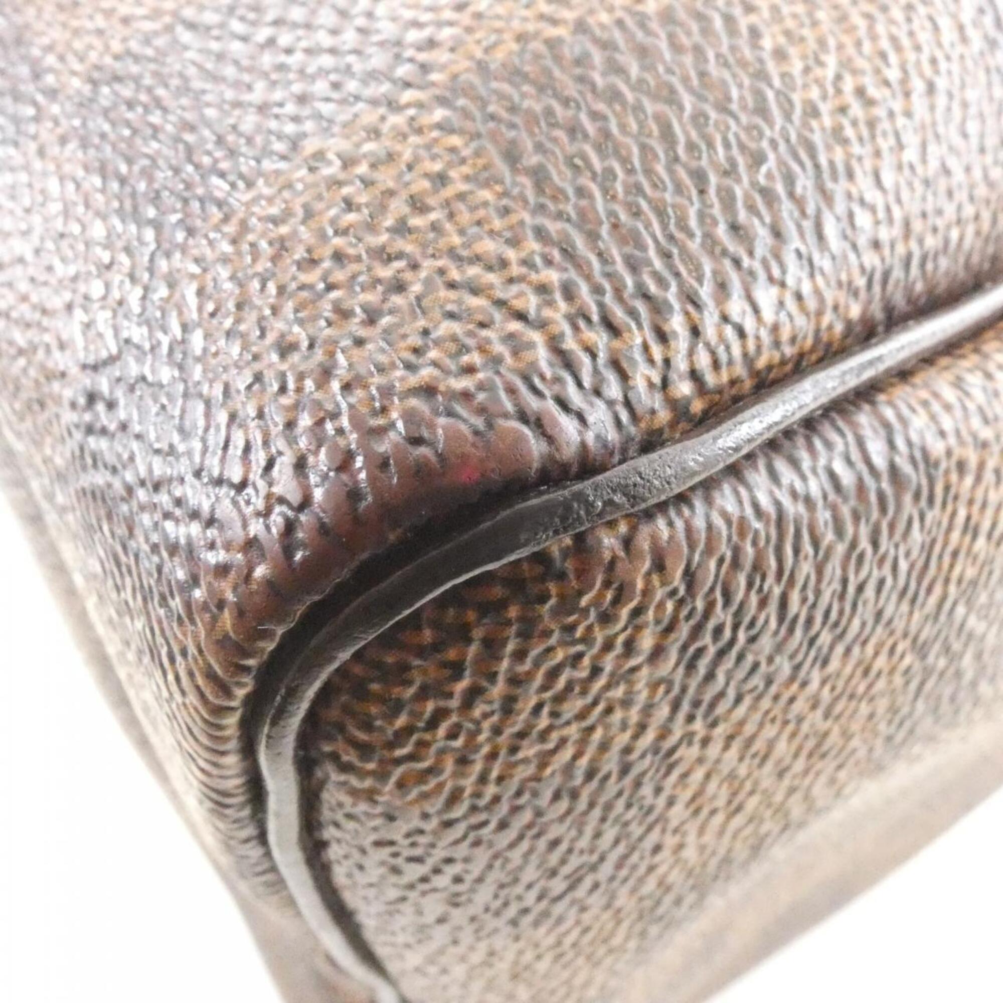 Louis Vuitton Ebene Coated Canvas Boston Bag (Pre-Owned)