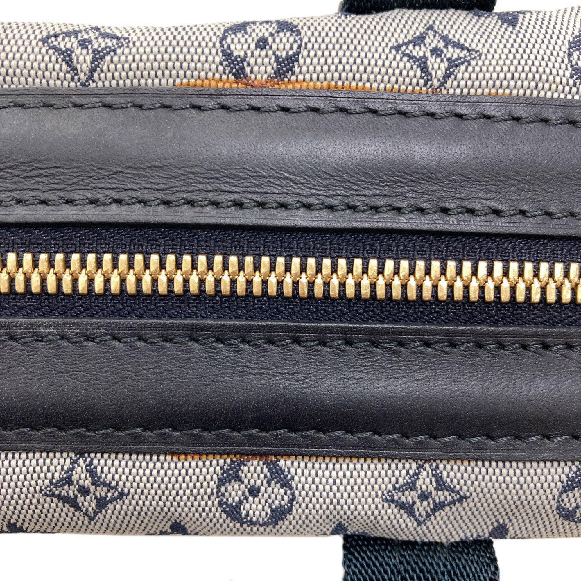 Louis Vuitton Navy Monogram Boston Bag (Pre-Owned)