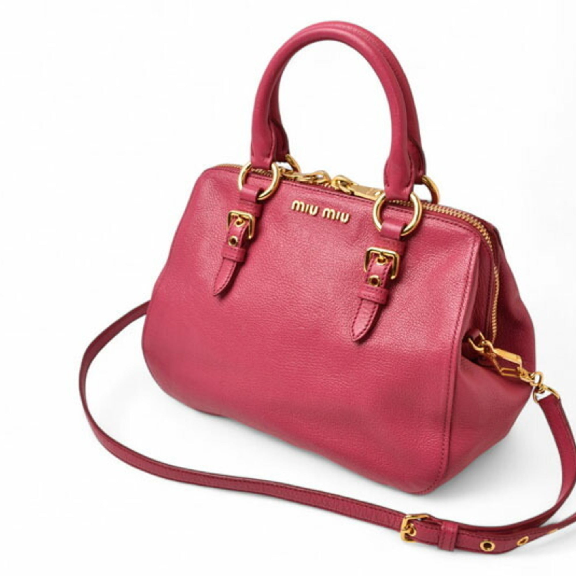 Miu Miu Pink Handbag Shoulder Bag (Pre-Owned)